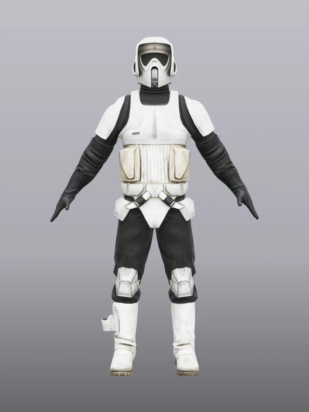 Clique para ver em tela cheia Star Wars Scout Trooper