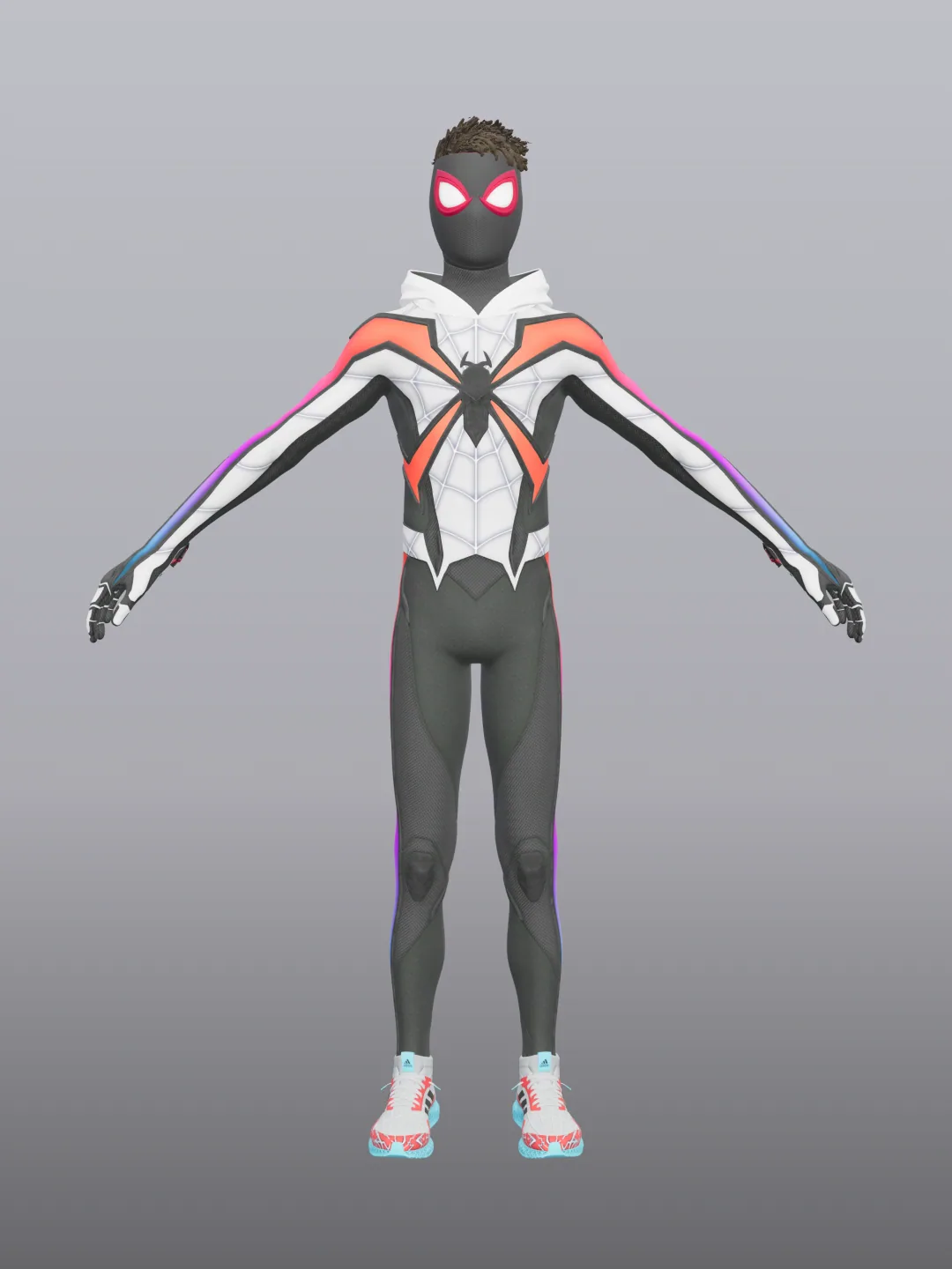 Klicken, um im Vollbild anzuzeigen Spiderman Miles Evolved