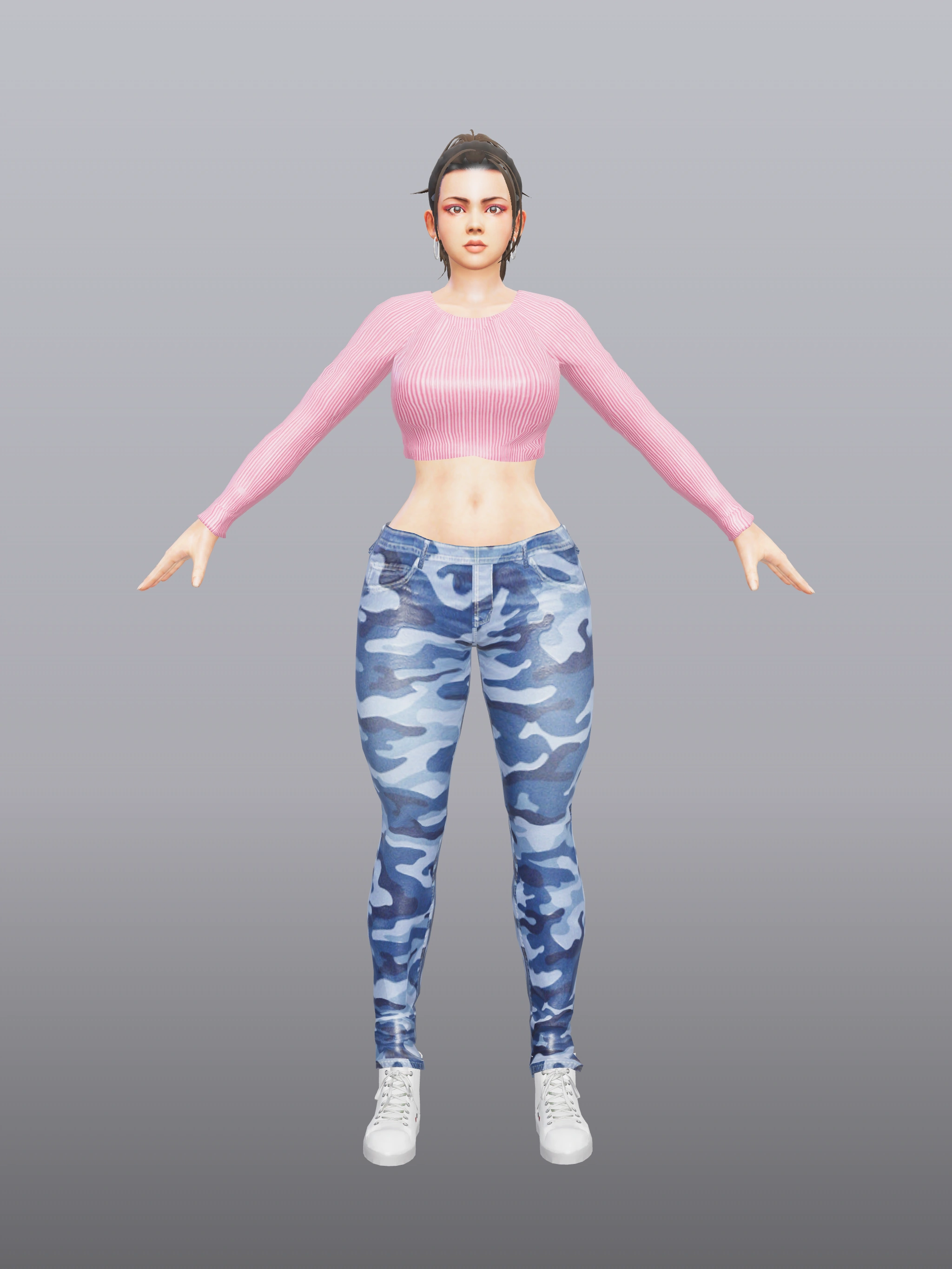Mai Shiranui (Pink Sweater)