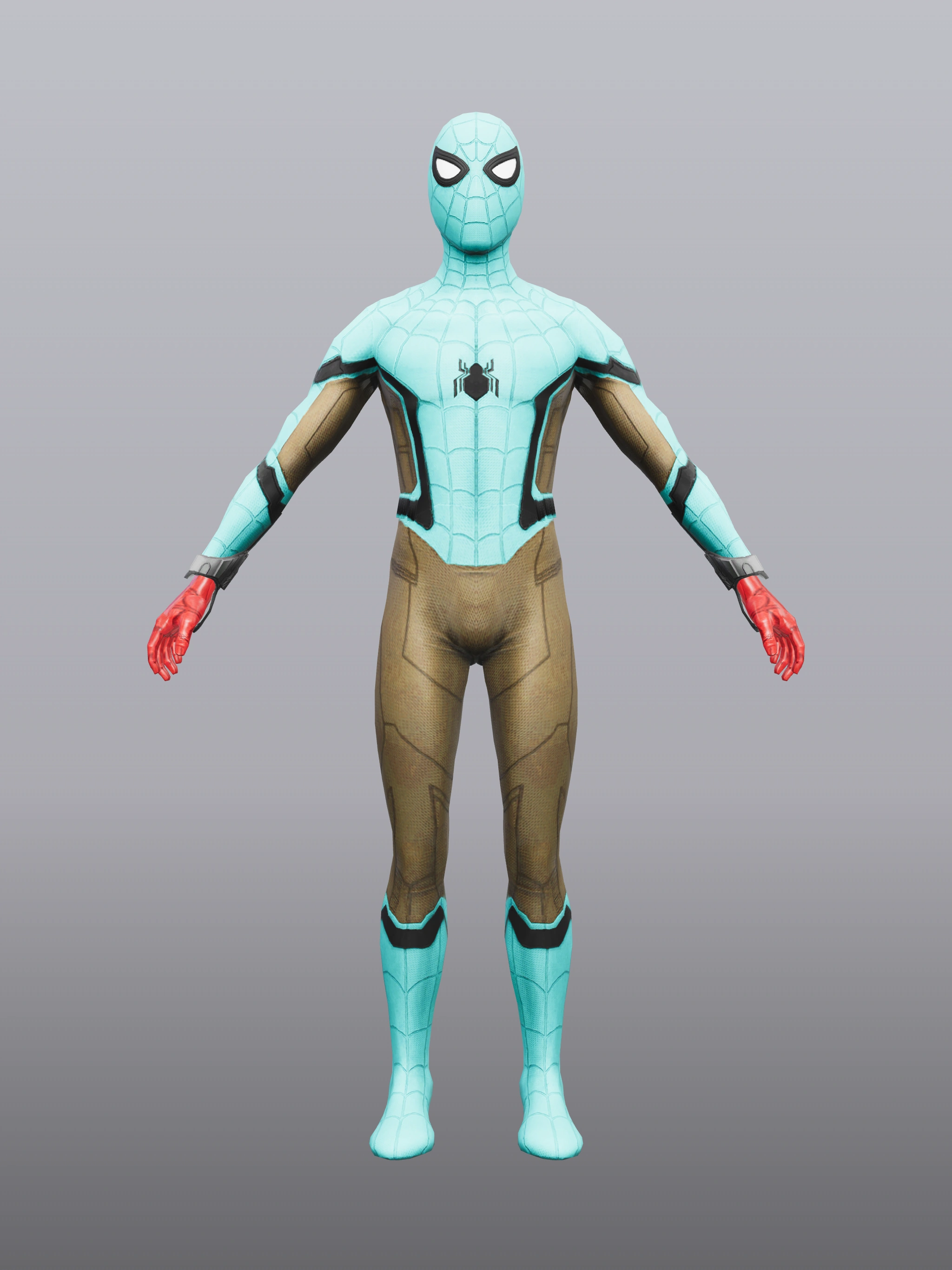 Klicken, um im Vollbild anzuzeigen Spider-Man (Light Blue)