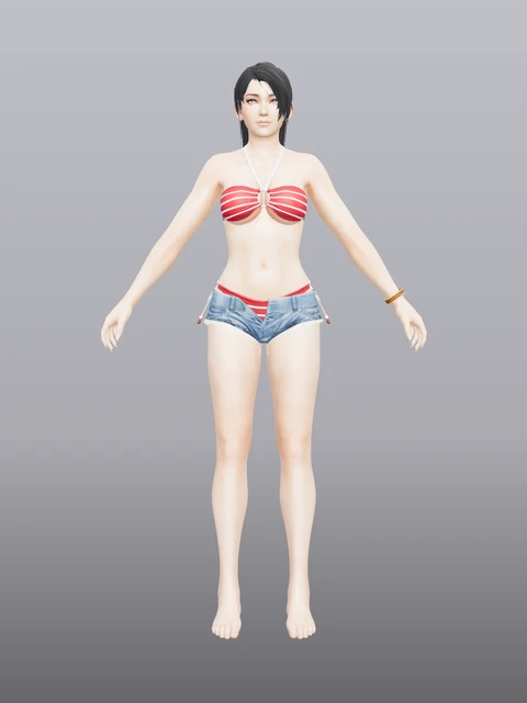 Momiji (Denim Shorts Bikini)