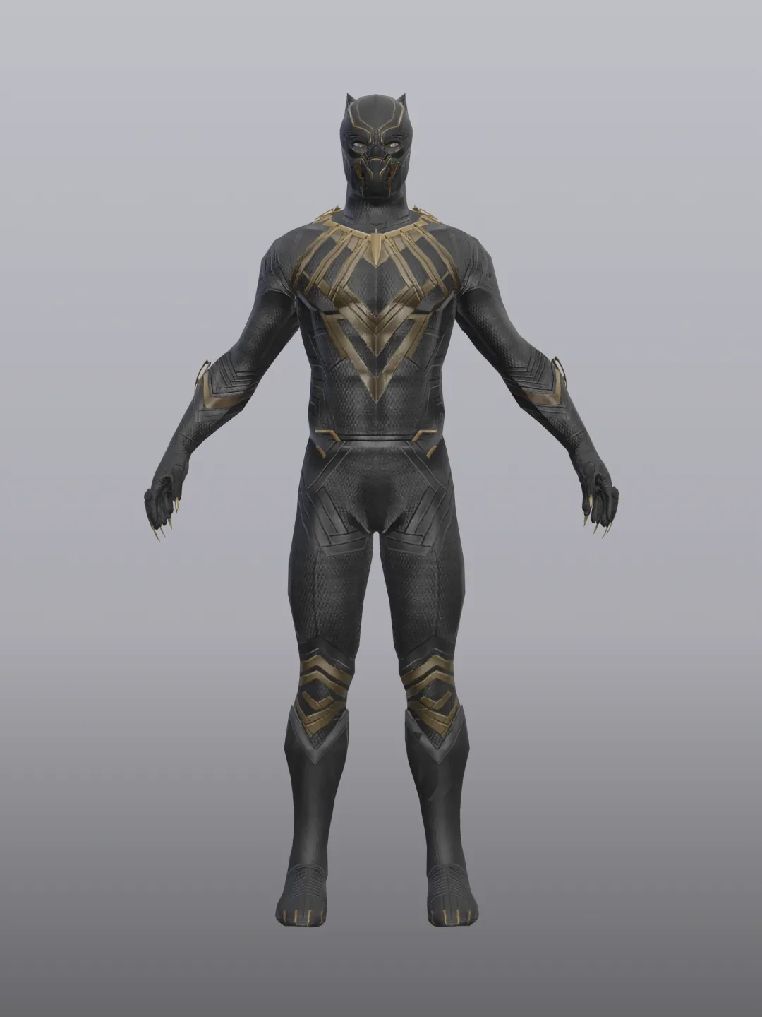 Bấm để xem toàn màn hình Golden Jaguar (Erik Killmonger)
