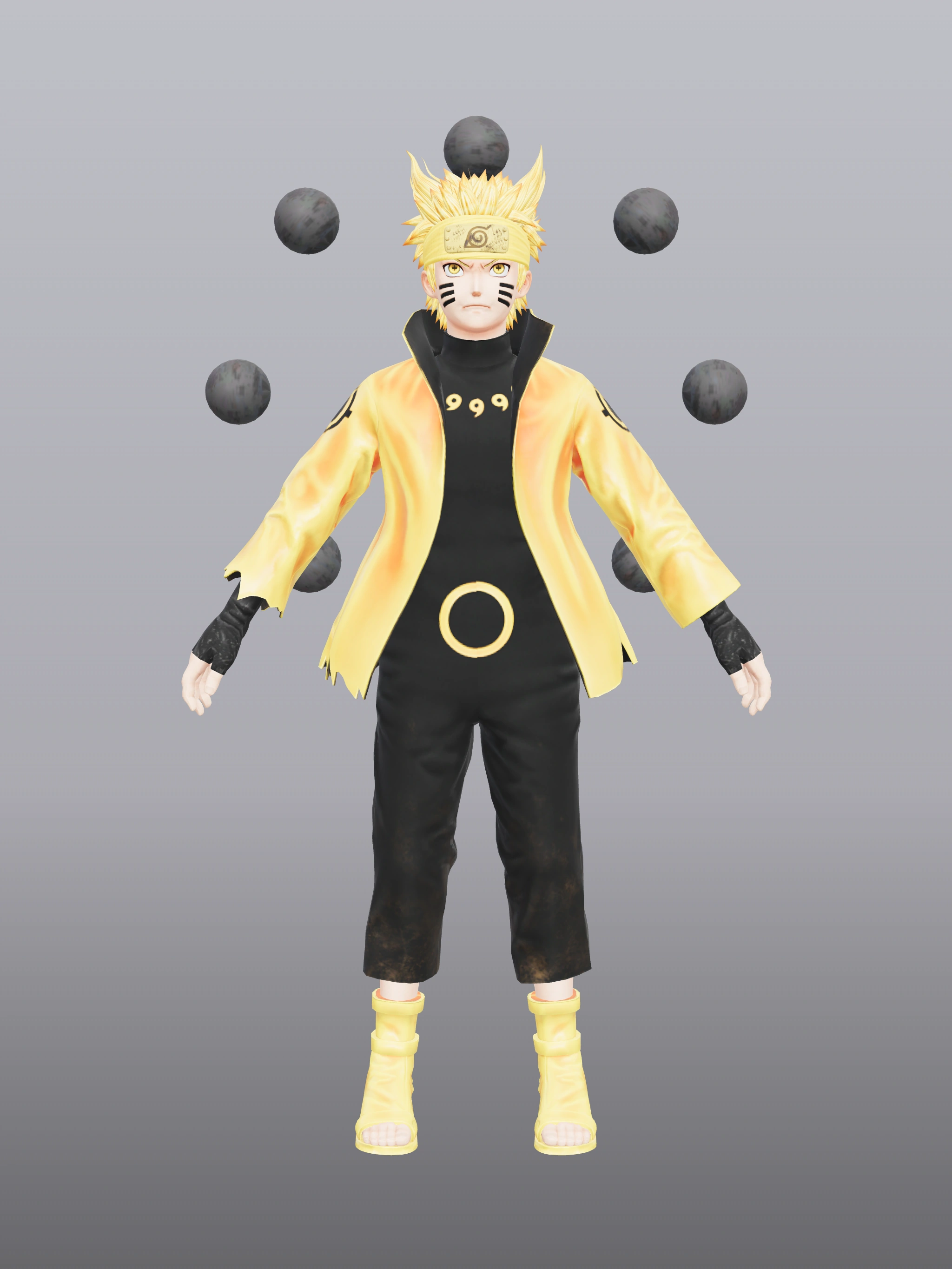 Bấm để xem toàn màn hình Naruto Uzumaki (Six Paths Sage Mode)