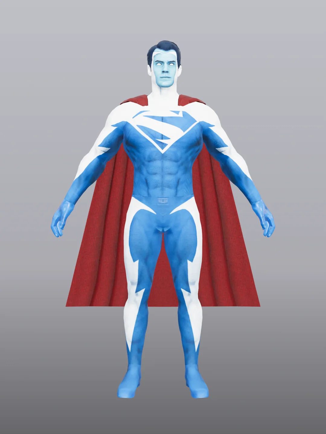 Bấm để xem toàn màn hình Superman (xanh)