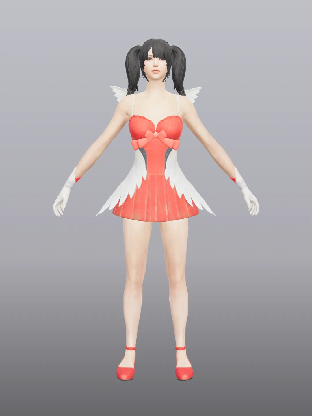 Deadly Sweetheart Dress (PUBG) — Đen