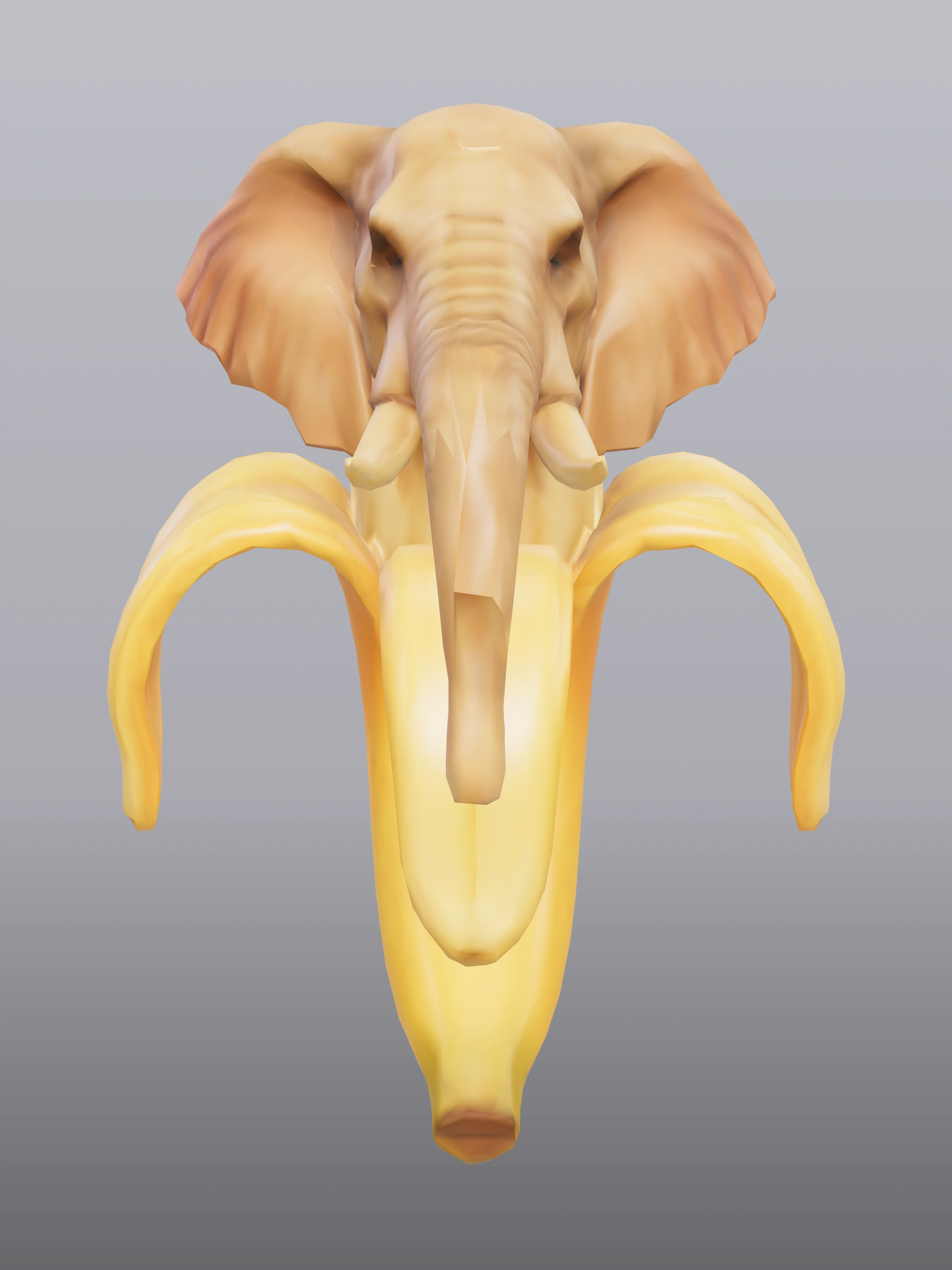 Bấm để xem toàn màn hình Banana Elephant