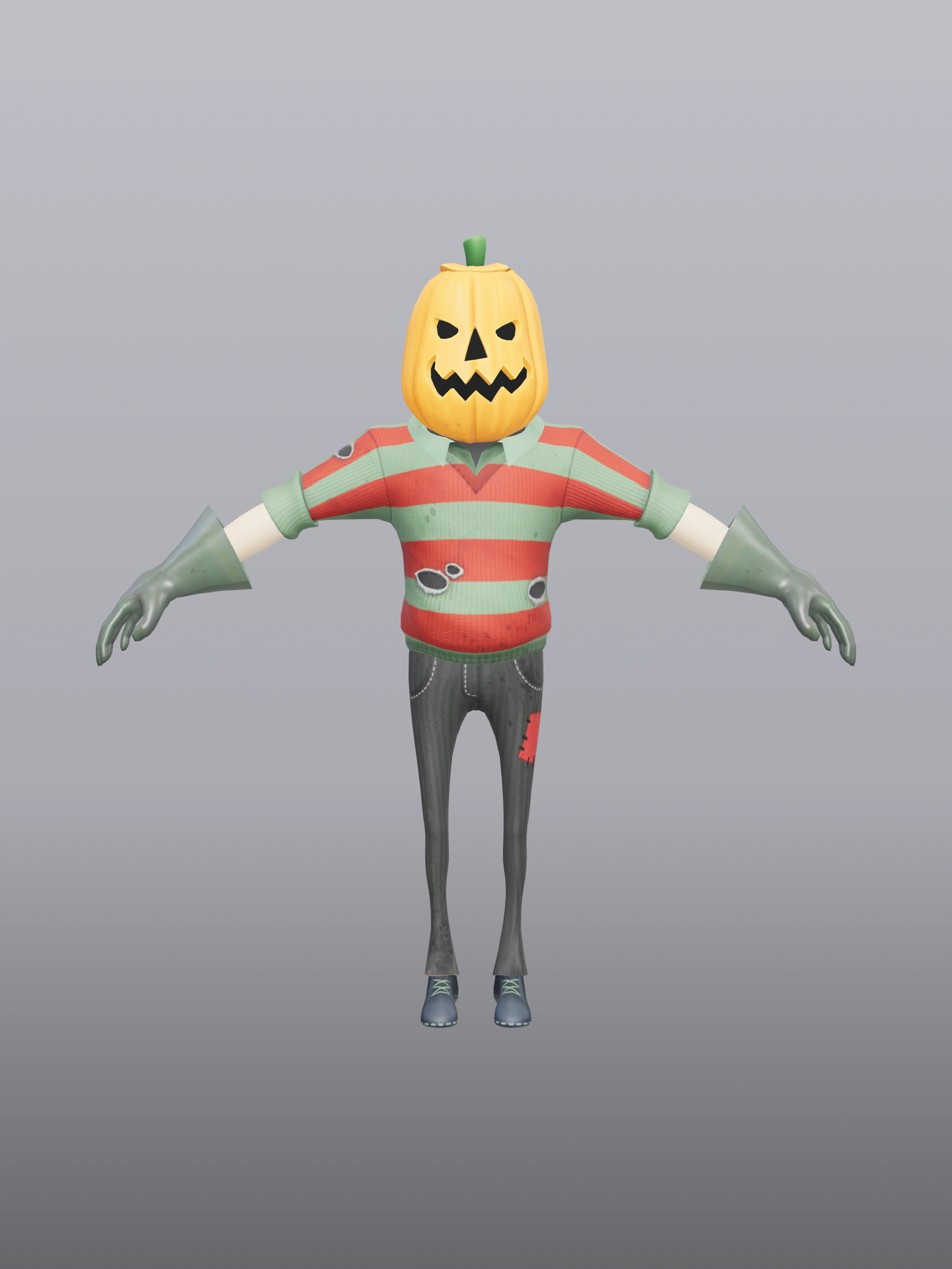 클릭하면 전체 화면으로 보기 The Neighbor (Pumpkin)