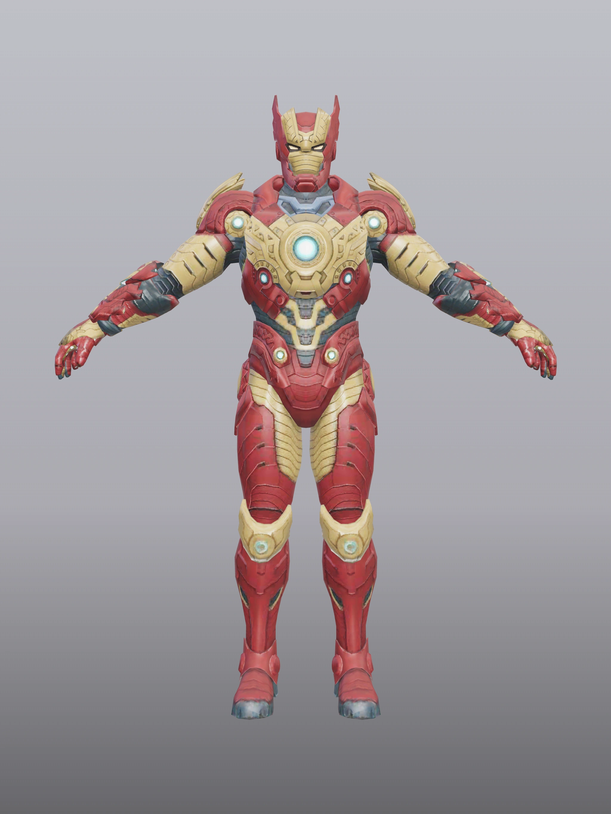 Bấm để xem toàn màn hình Iron Man (Midnight Suns Suit) (Đỏ vàng)