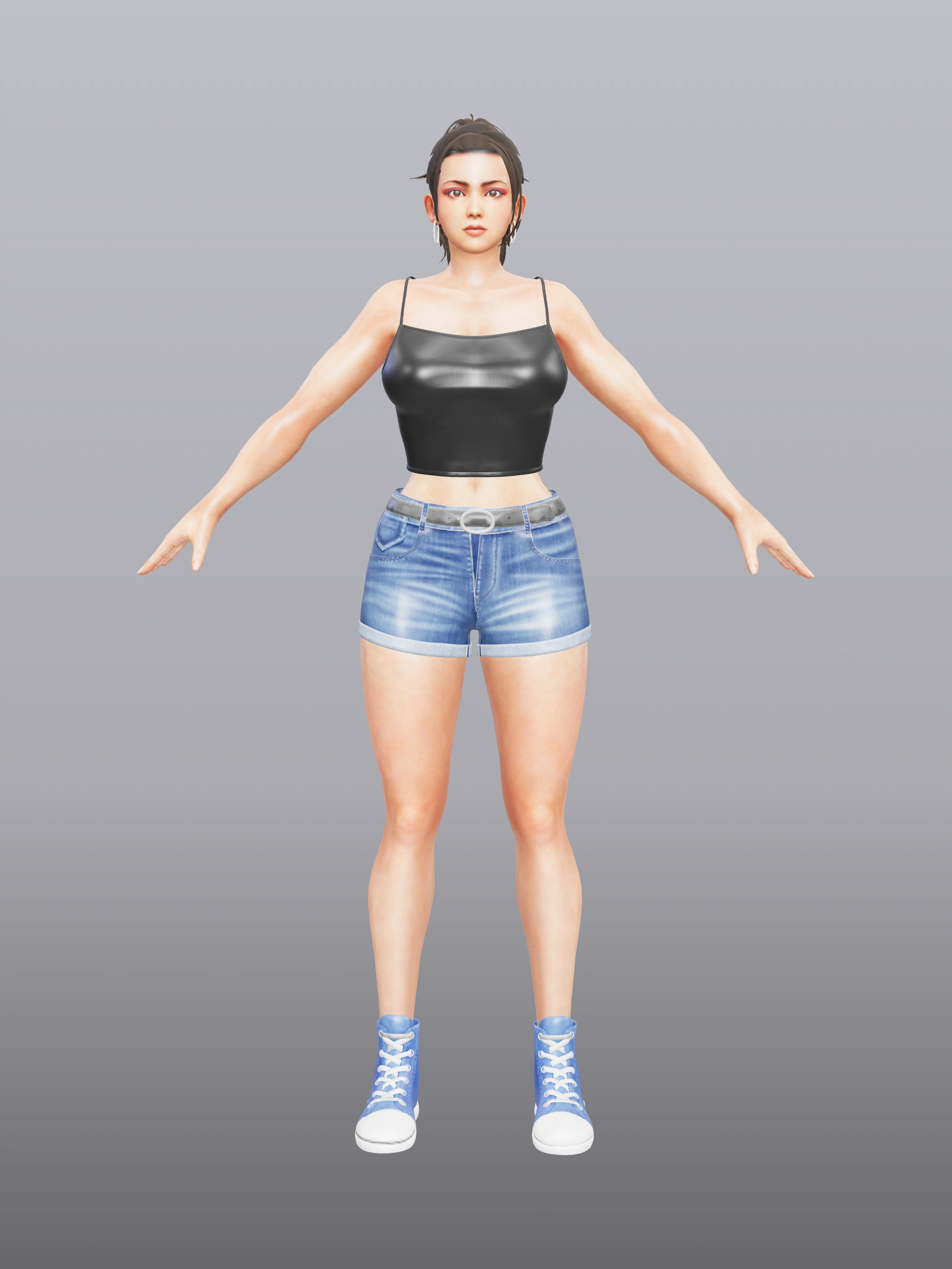 Mai Shiranui (Denim Shorts)