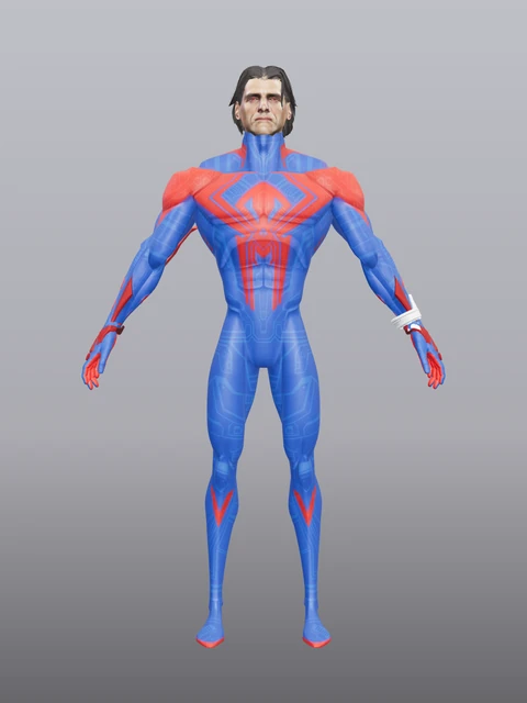 Spider-Man 2099 (Không mặt nạ)