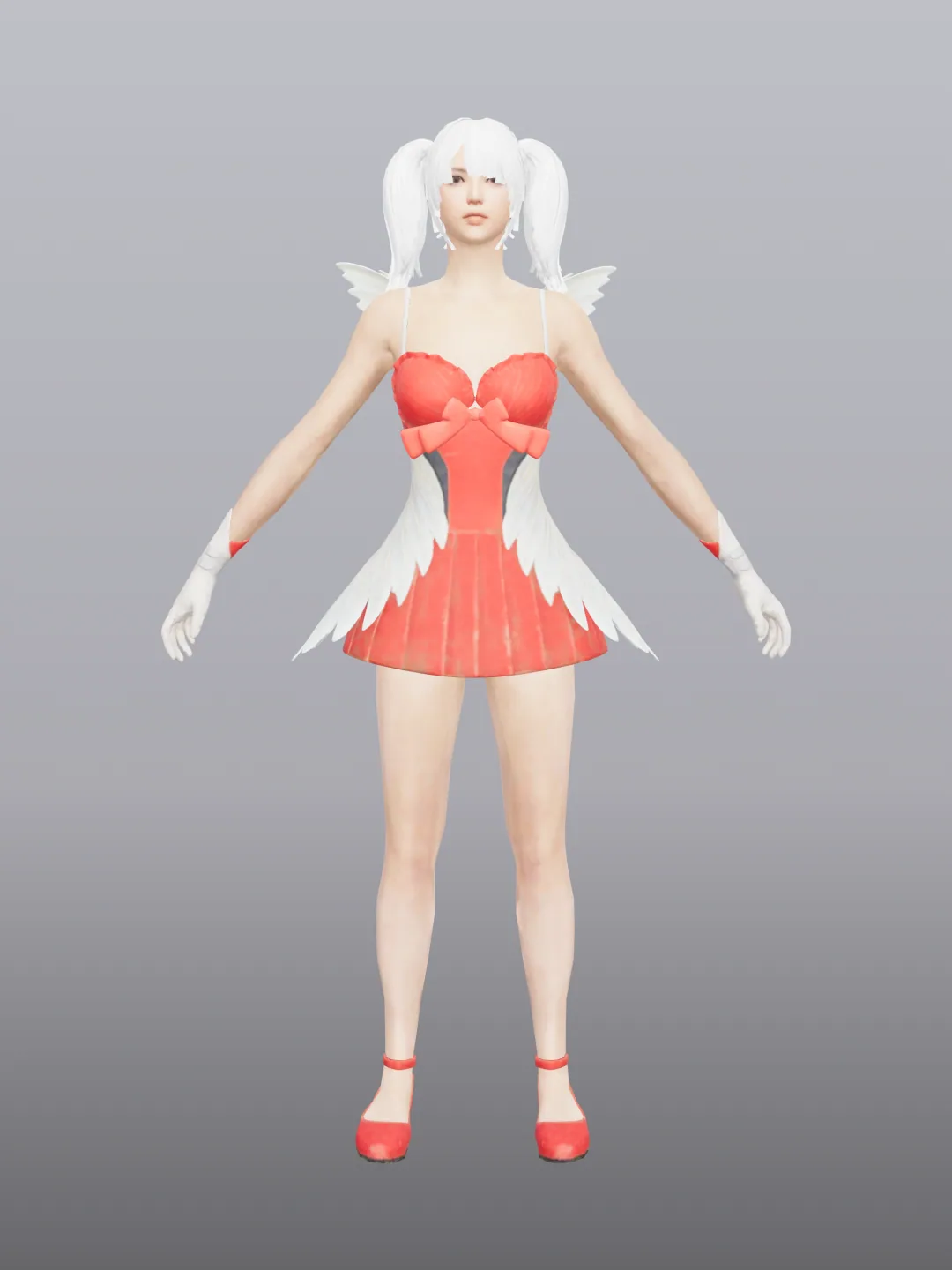 Deadly Sweetheart Dress (PUBG) — Trắng