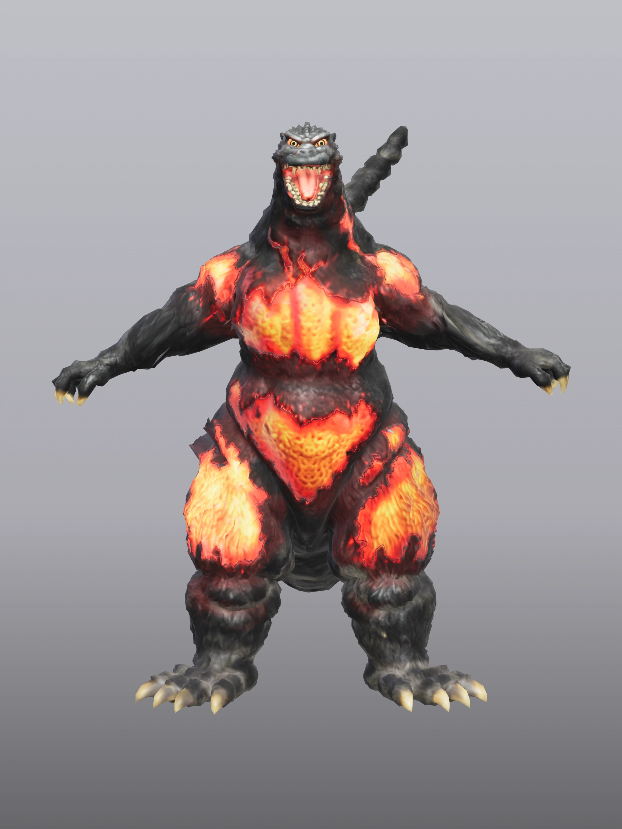 Burning Godzilla