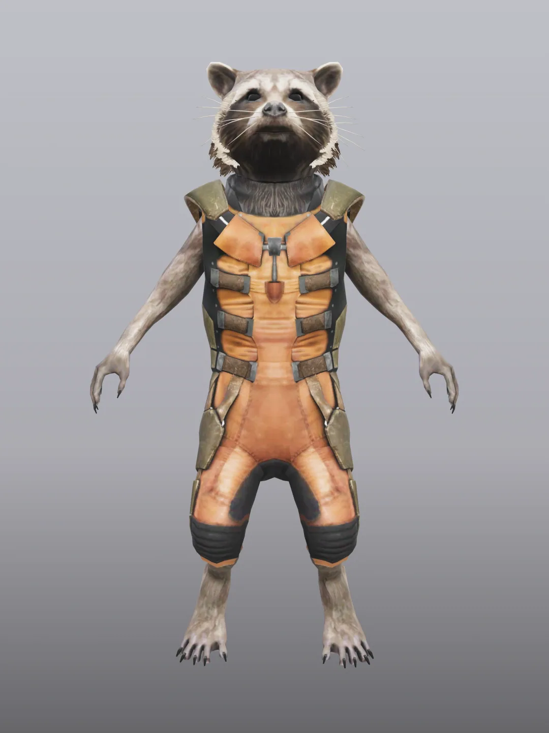 押すとフルスクリーンで表示 Rocket Raccoon