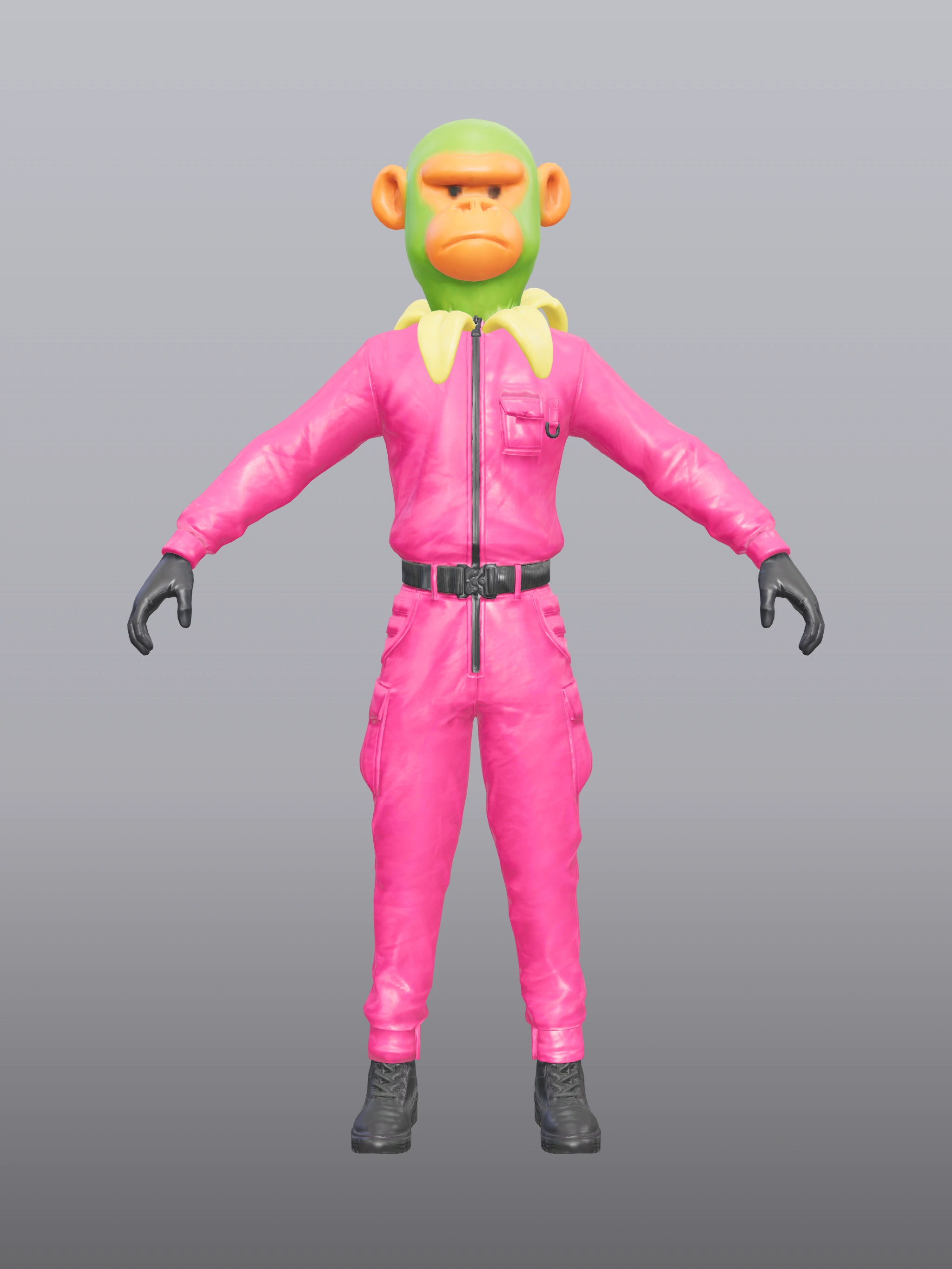 Chimpanzini Bananini (Pink Guard)