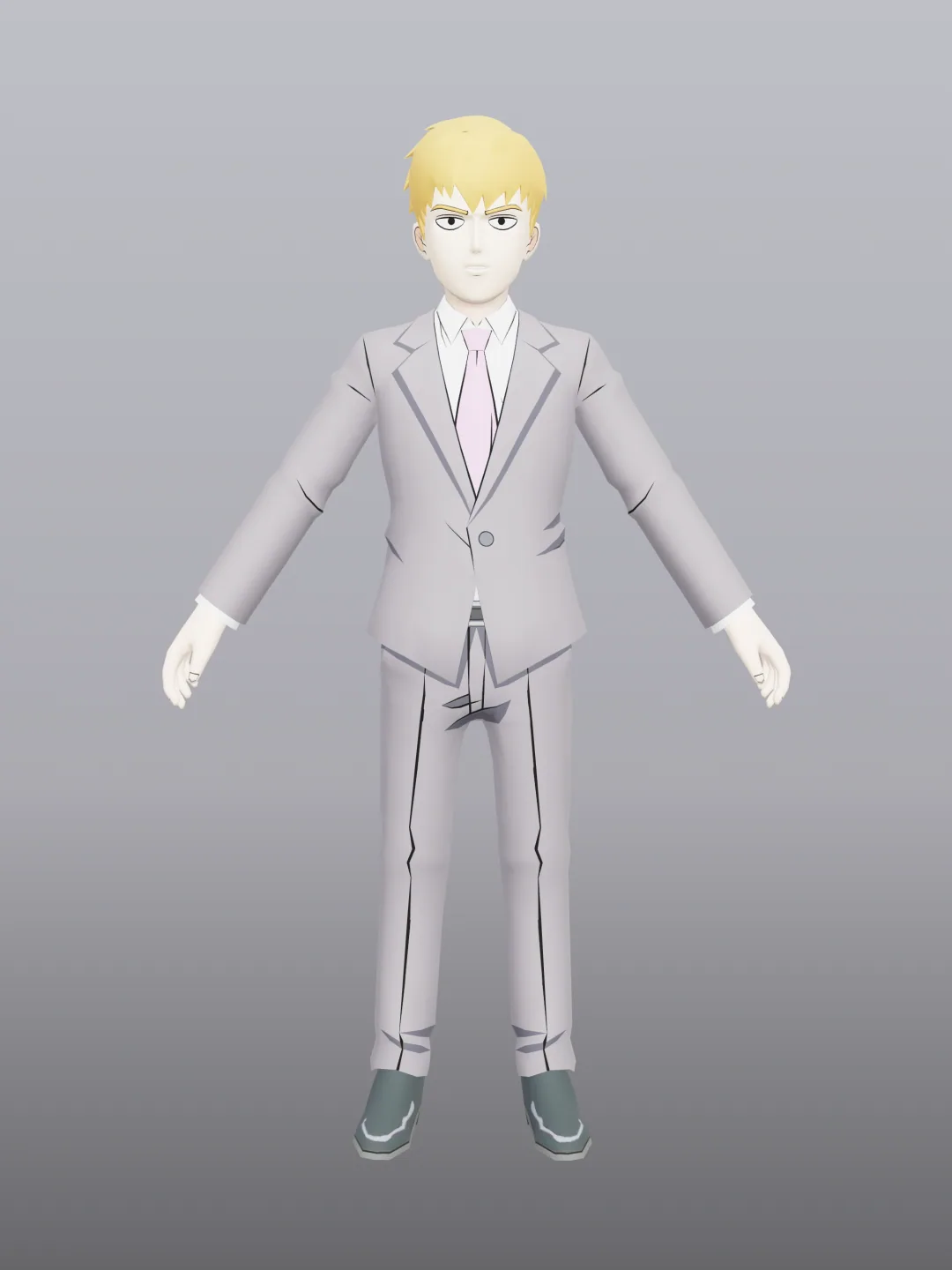 클릭하면 전체 화면으로 보기 Arataka Reigen Mob Pyscho