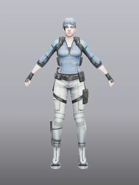 Jill Valentine - Resident Evil 5 - Mansion flashback Outfit