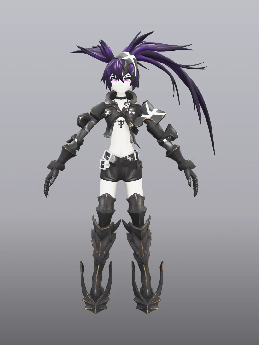 Bấm để xem toàn màn hình Insane Black Rock Shooter