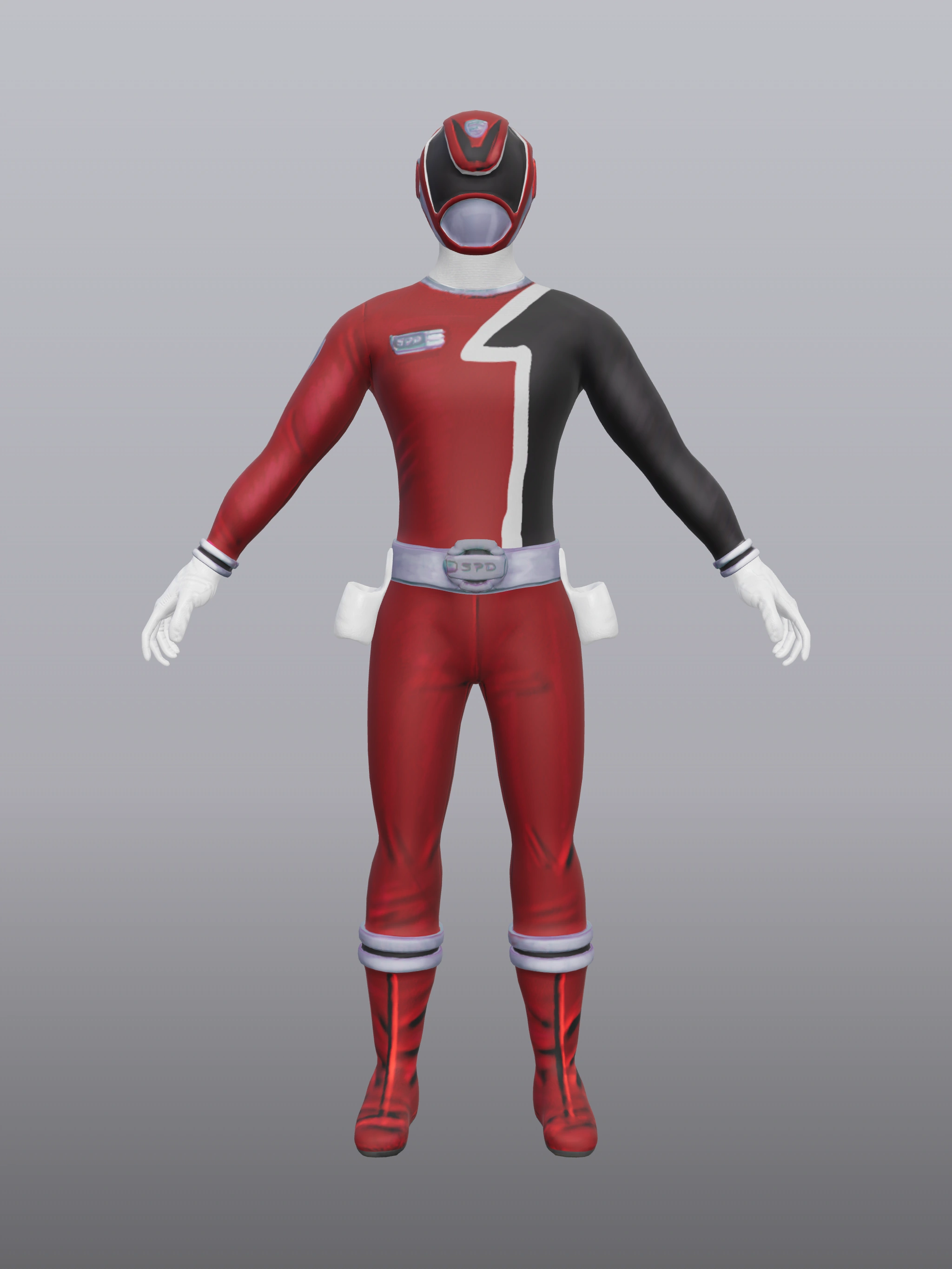클릭하면 전체 화면으로 보기 SPD Red Ranger