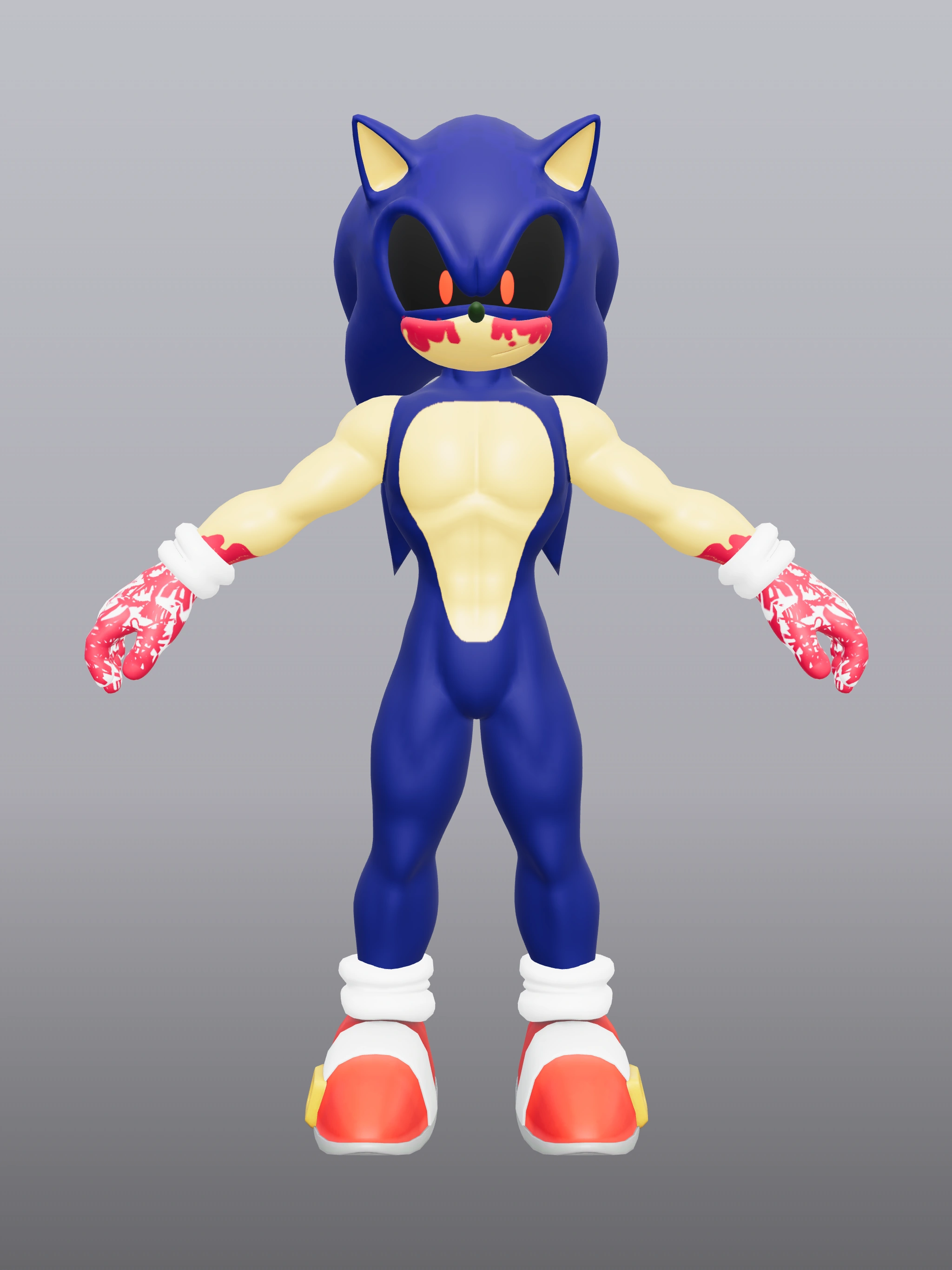 Bấm để xem toàn màn hình Sonic.exe (Muscular)
