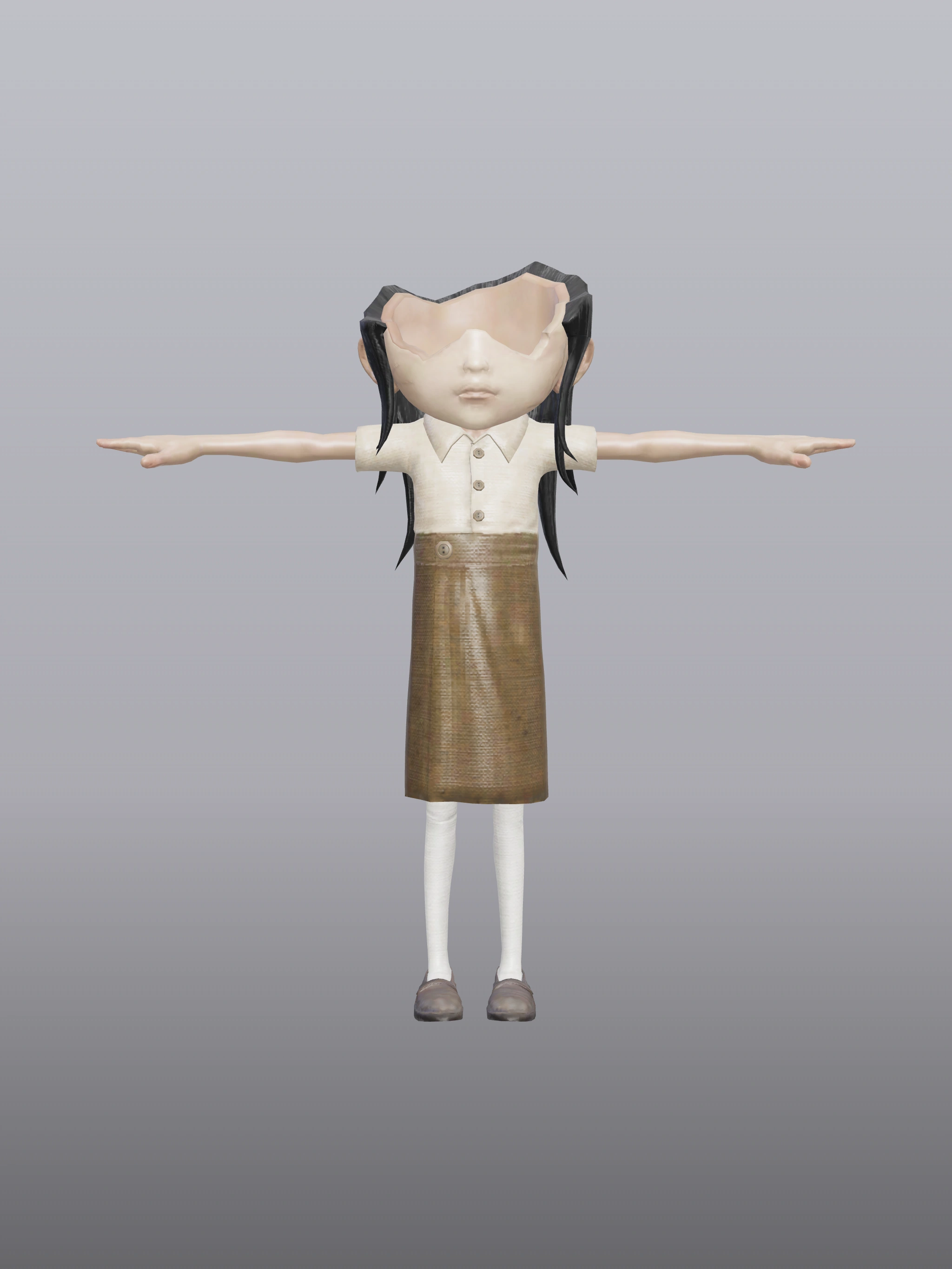 Bully (Girl - Broken Long Hair)