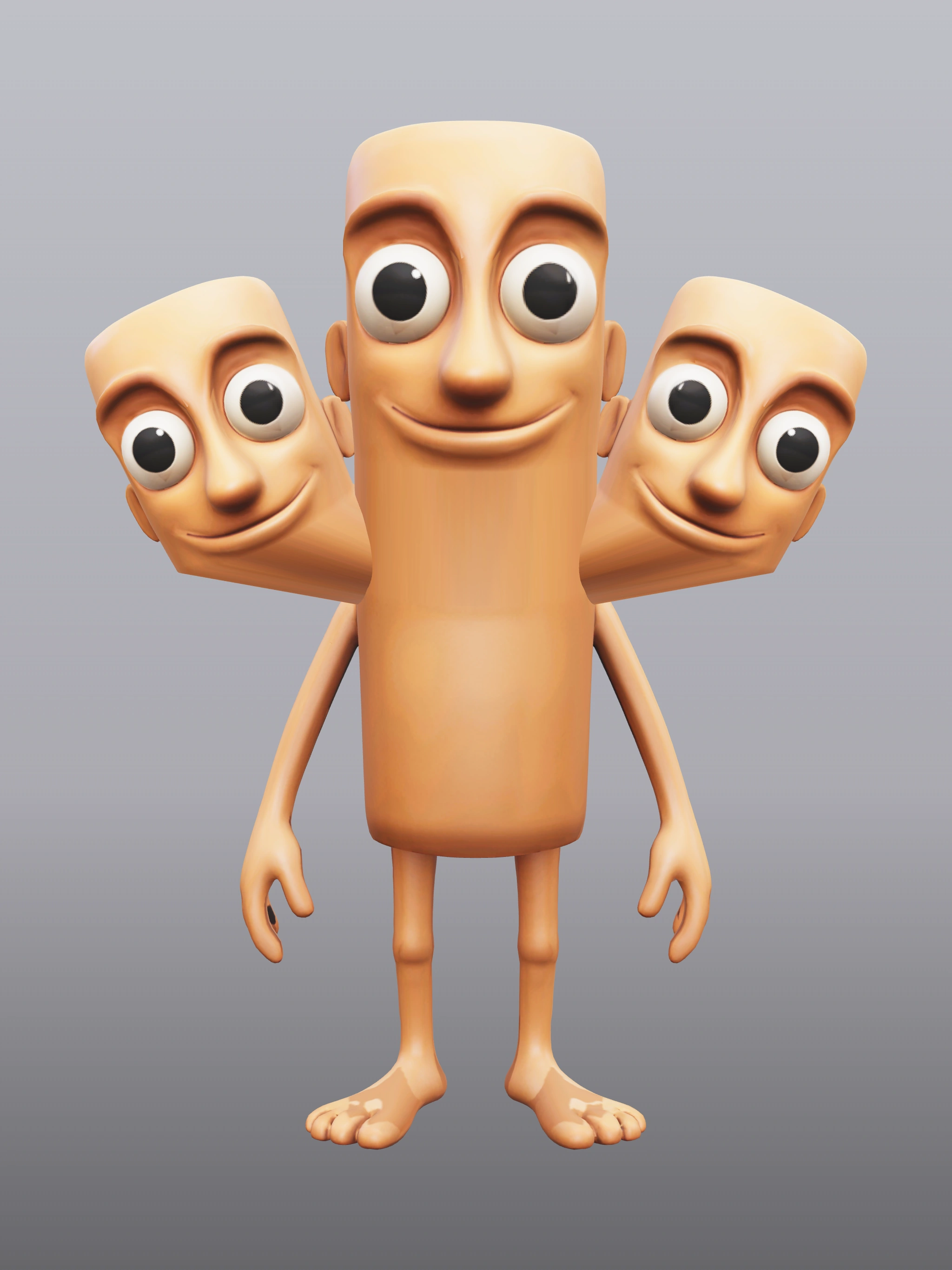 Tung Tung Tung Sahur (3 Heads)