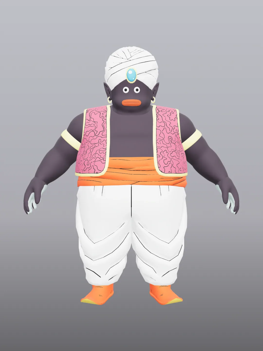Pulsa para ver en pantalla completa Mr. Popo (Dragon Ball Z)