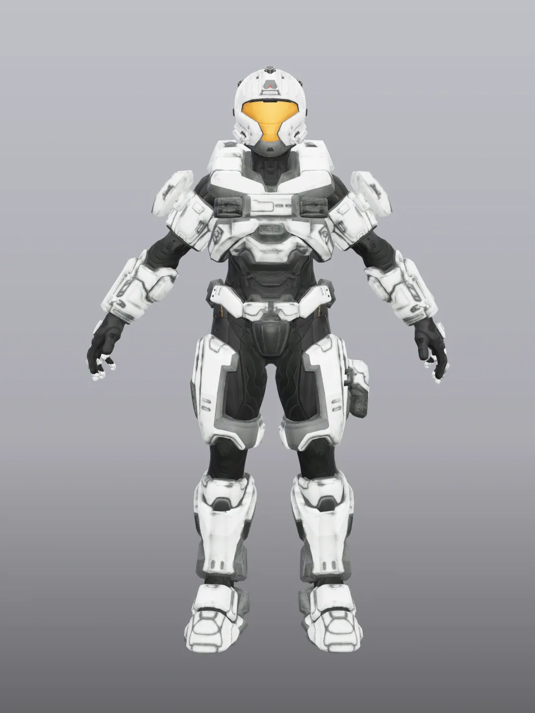 Bấm để xem toàn màn hình Halo — Spartan CQB (Trắng)