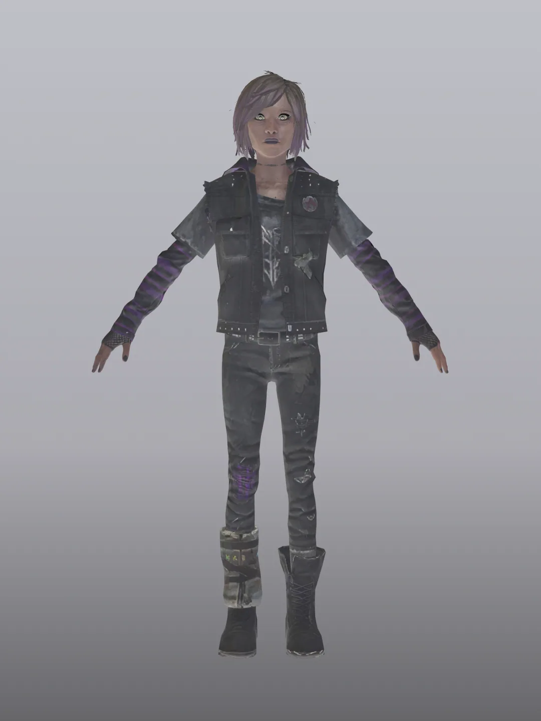 Violet (TWD Final Season) Goth Edition