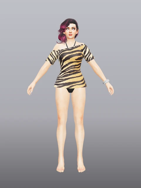 Momiji (Tiger Pattern Bikini)