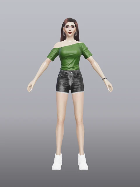 Tifa Lockhart (Casual Blue Jacket)