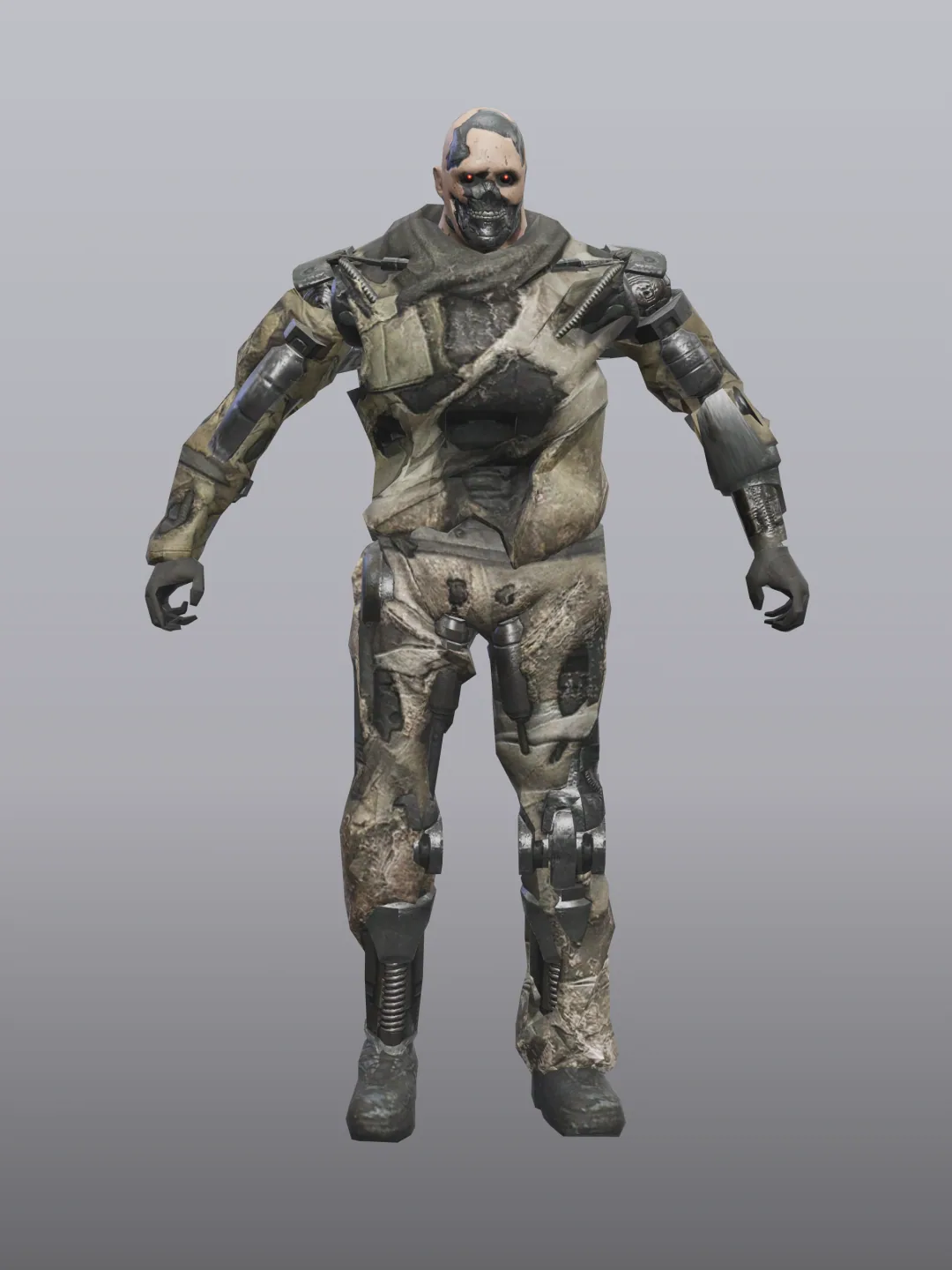 Appuyez pour voir en plein écran Terminator T-600 (Hư hại)