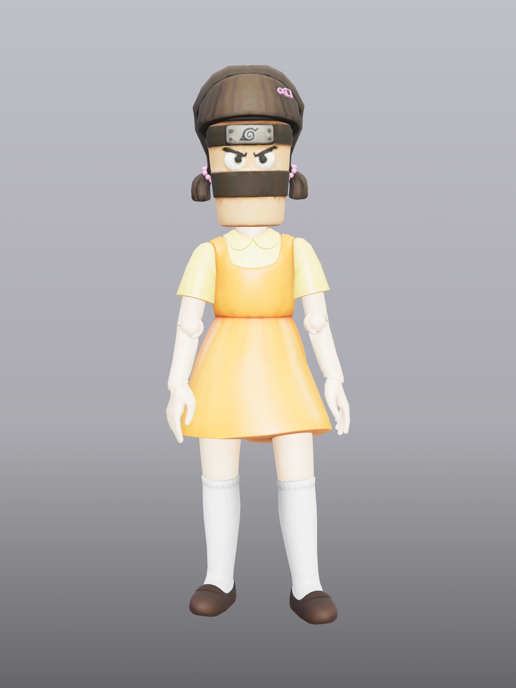 Click to view fullscreen Copo Americano (Squid Game Doll)