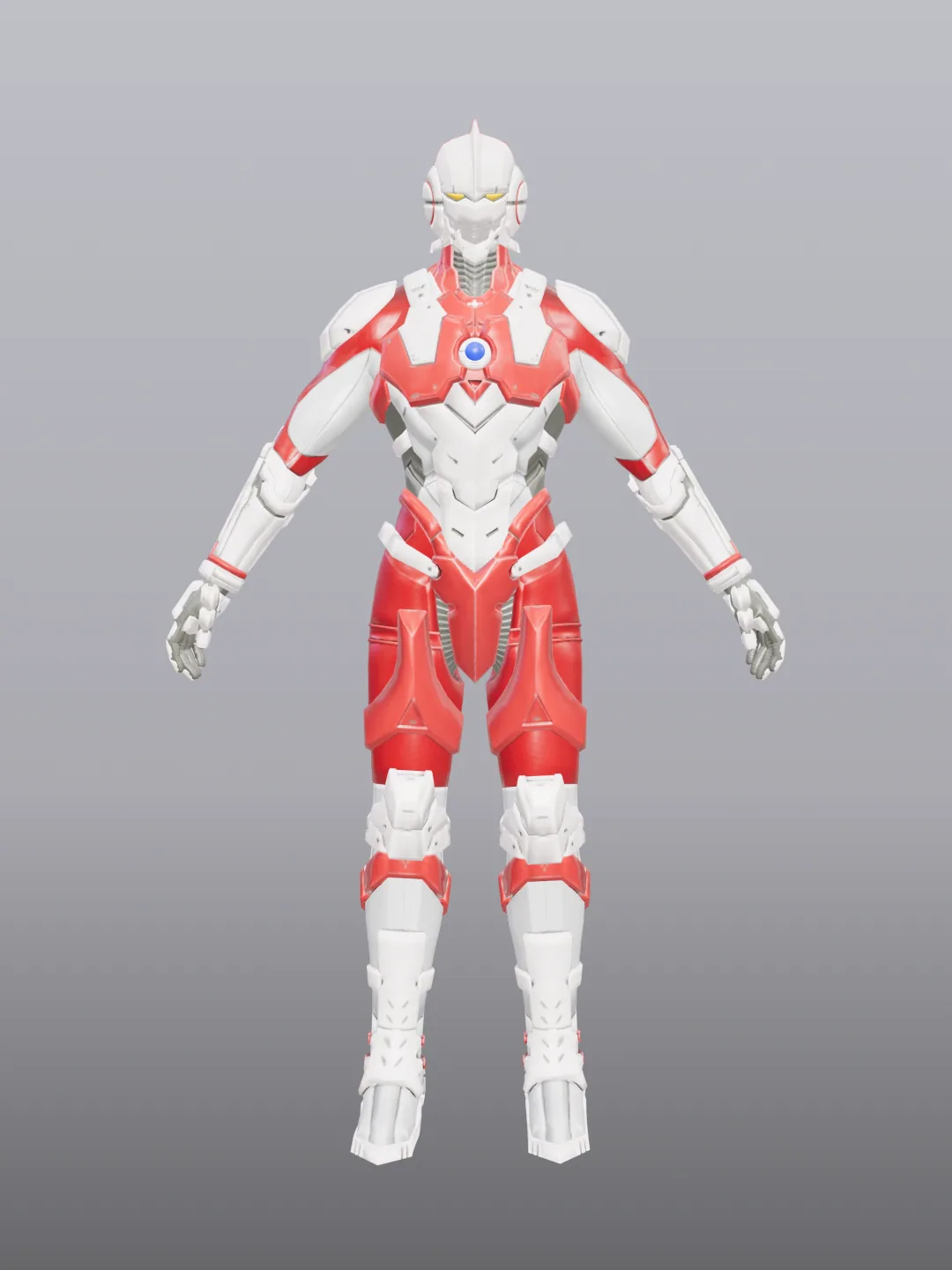 Mecha Ultraman(Emissive effect)