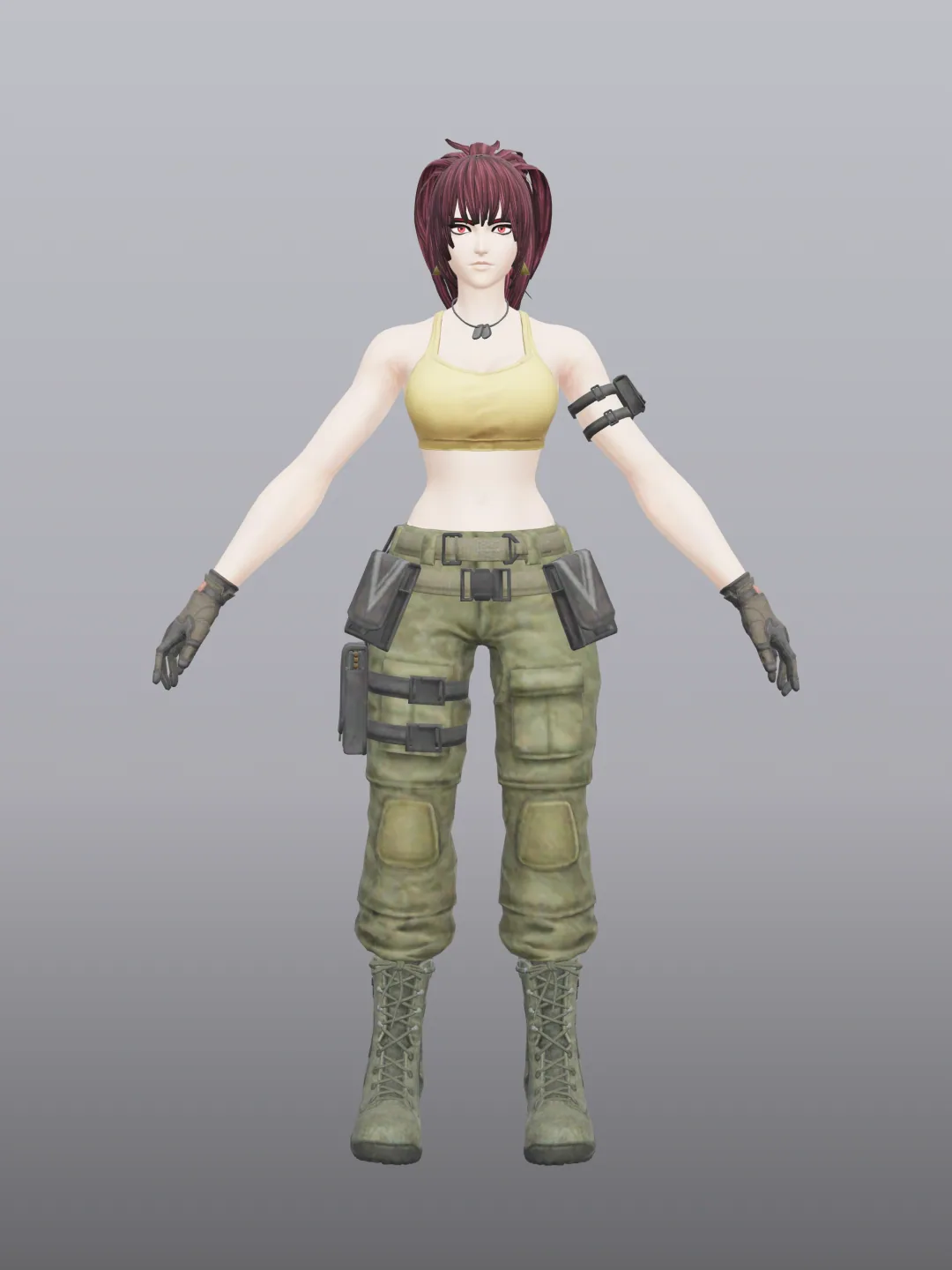 Bấm để xem toàn màn hình Leona from King Of Fighters KOF