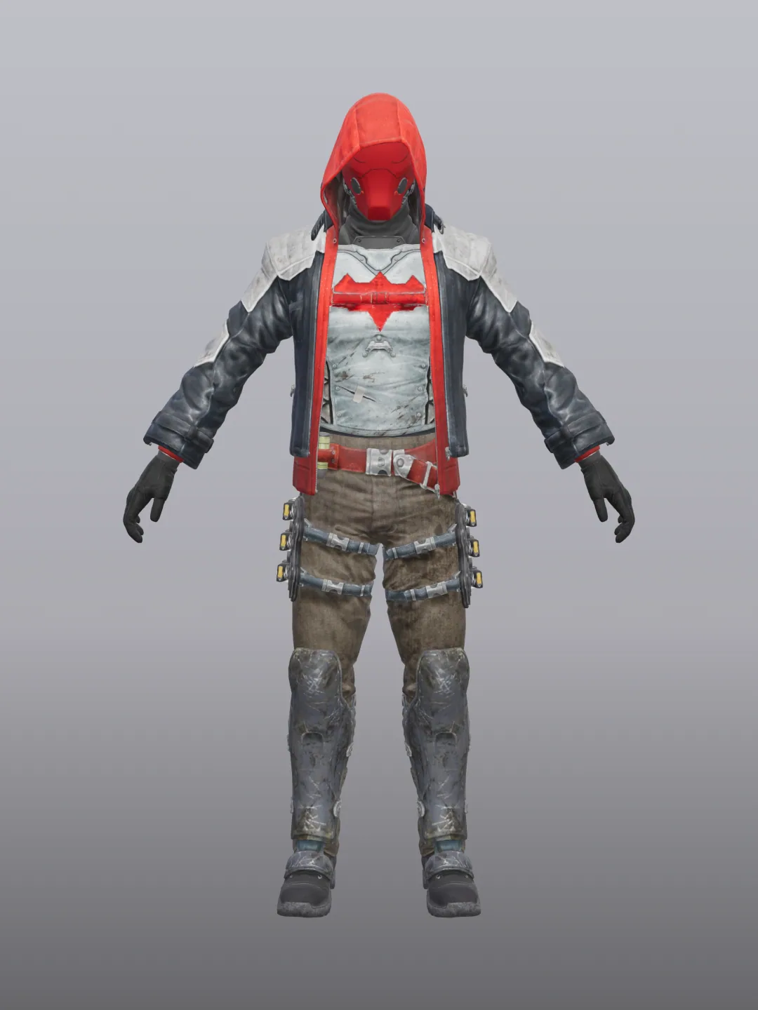 押すとフルスクリーンで表示 Red Hood
