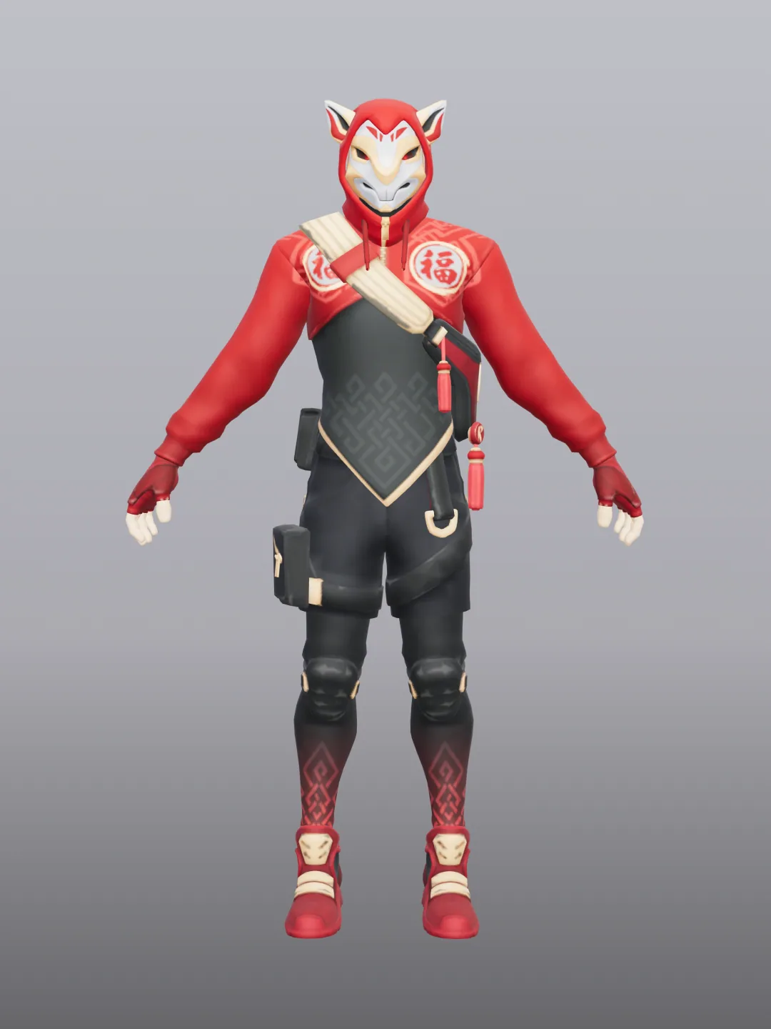押すとフルスクリーンで表示 Fortnite Swift
