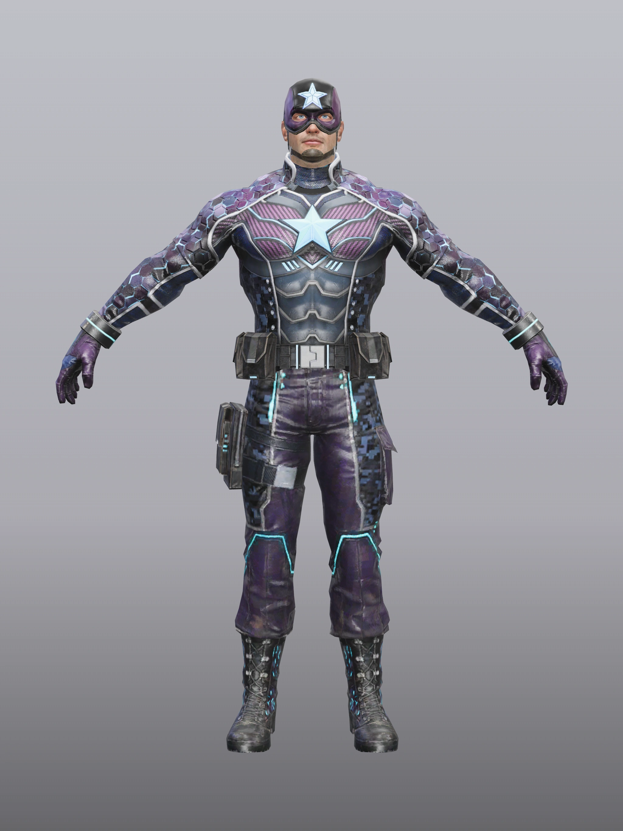 Captain America (Cyber Stealth)
