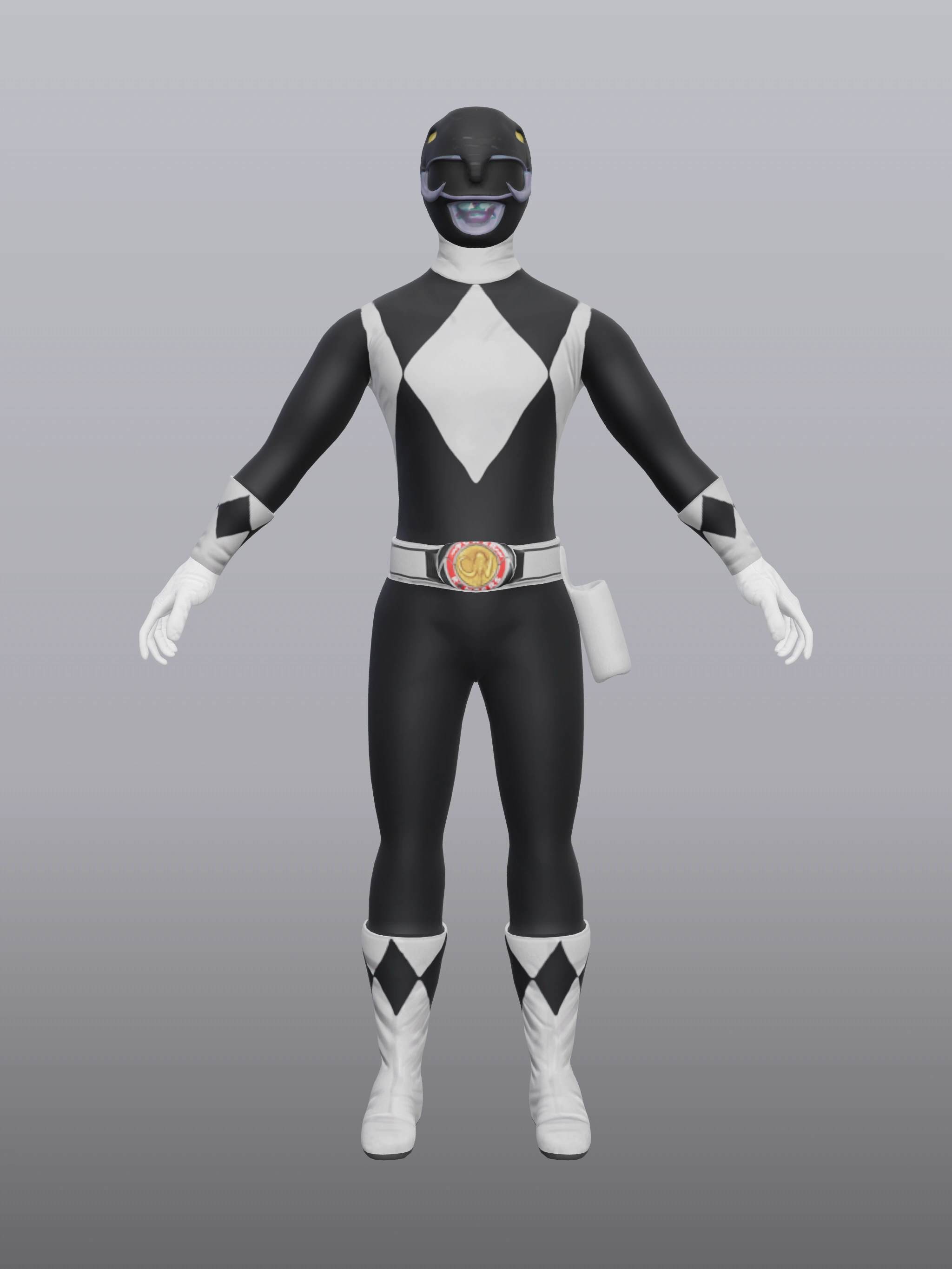 Bấm để xem toàn màn hình Mighty Morphin Black Ranger