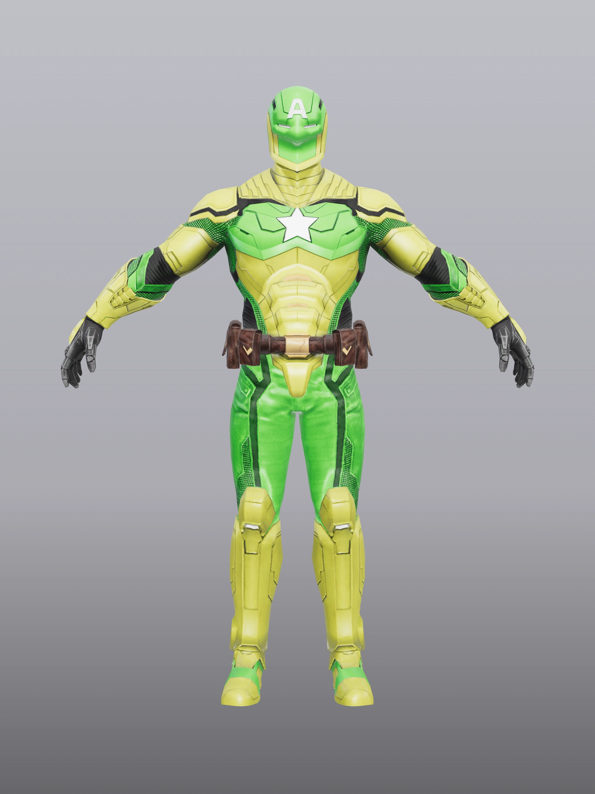 Captain America (Green Suit)