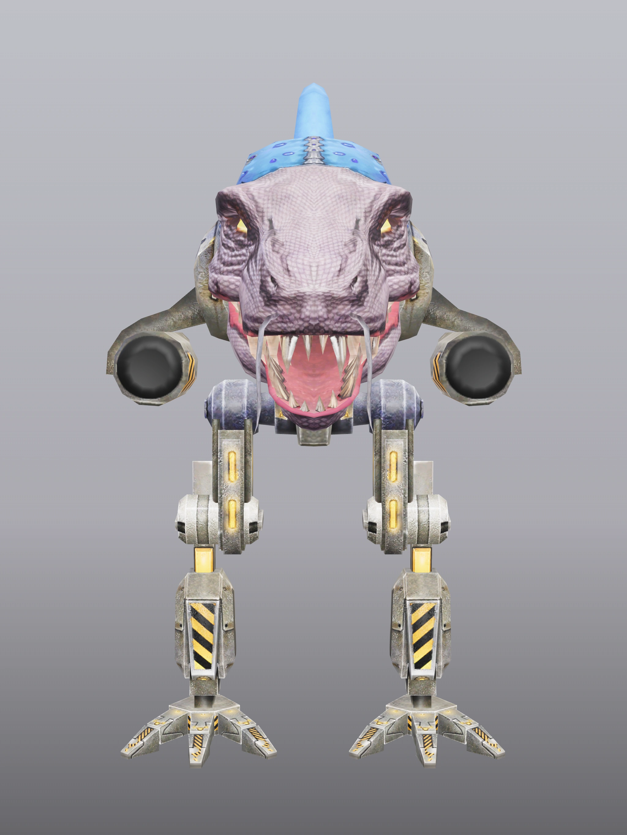 押すとフルスクリーンで表示 T-Mech (Blue)