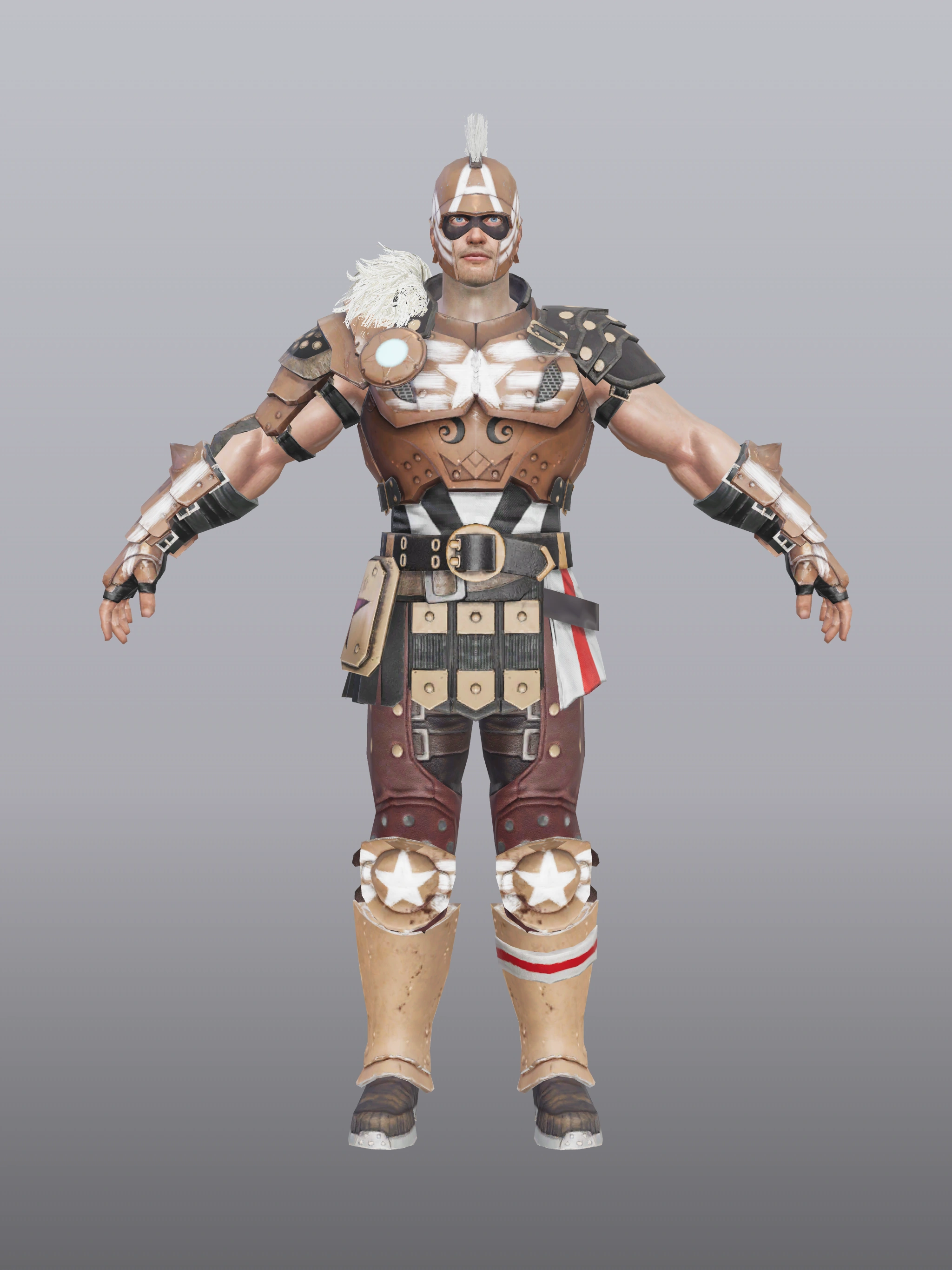 Captain America (Sakaar Brown)