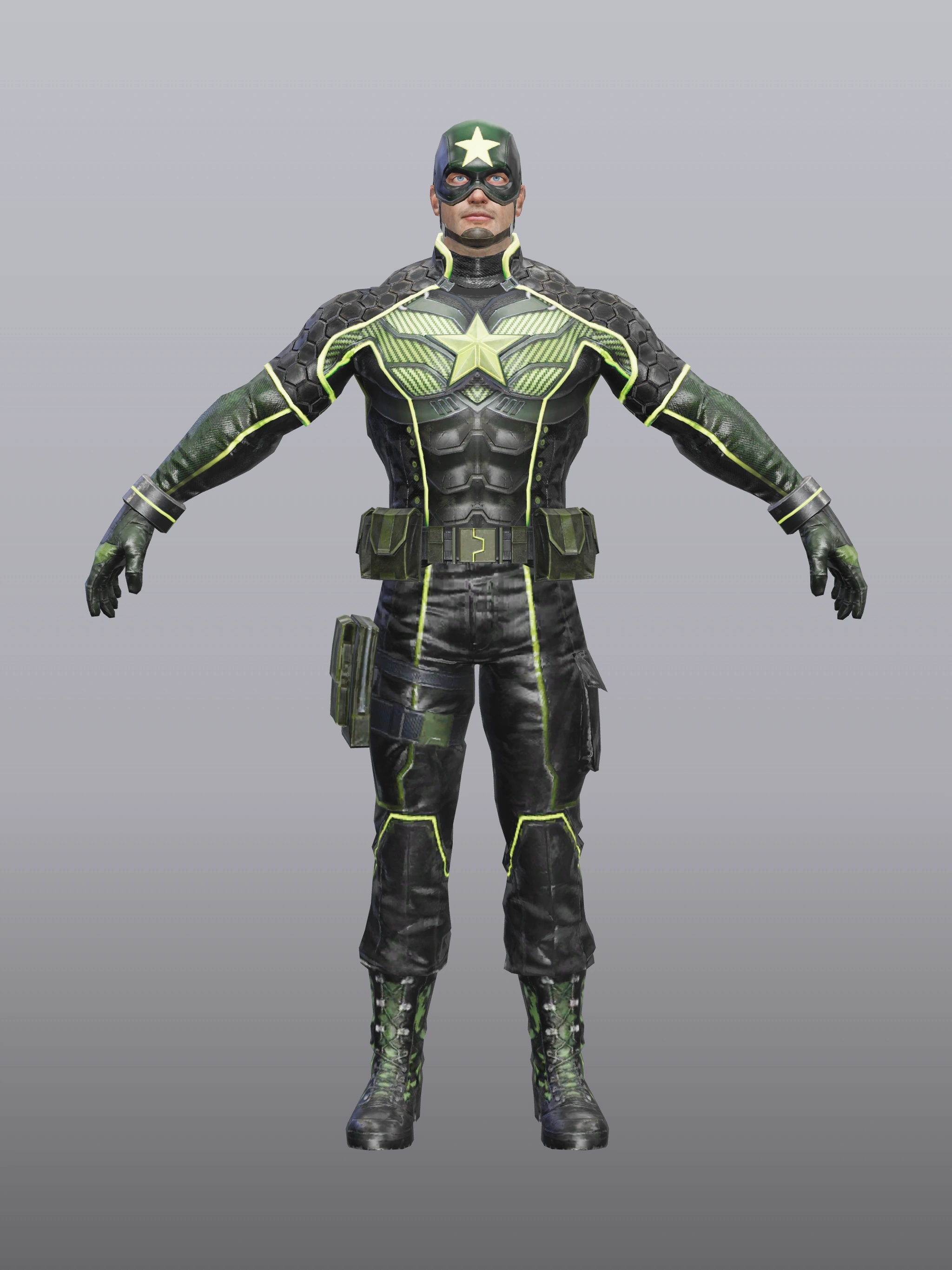 Captain America (Stealth Green)