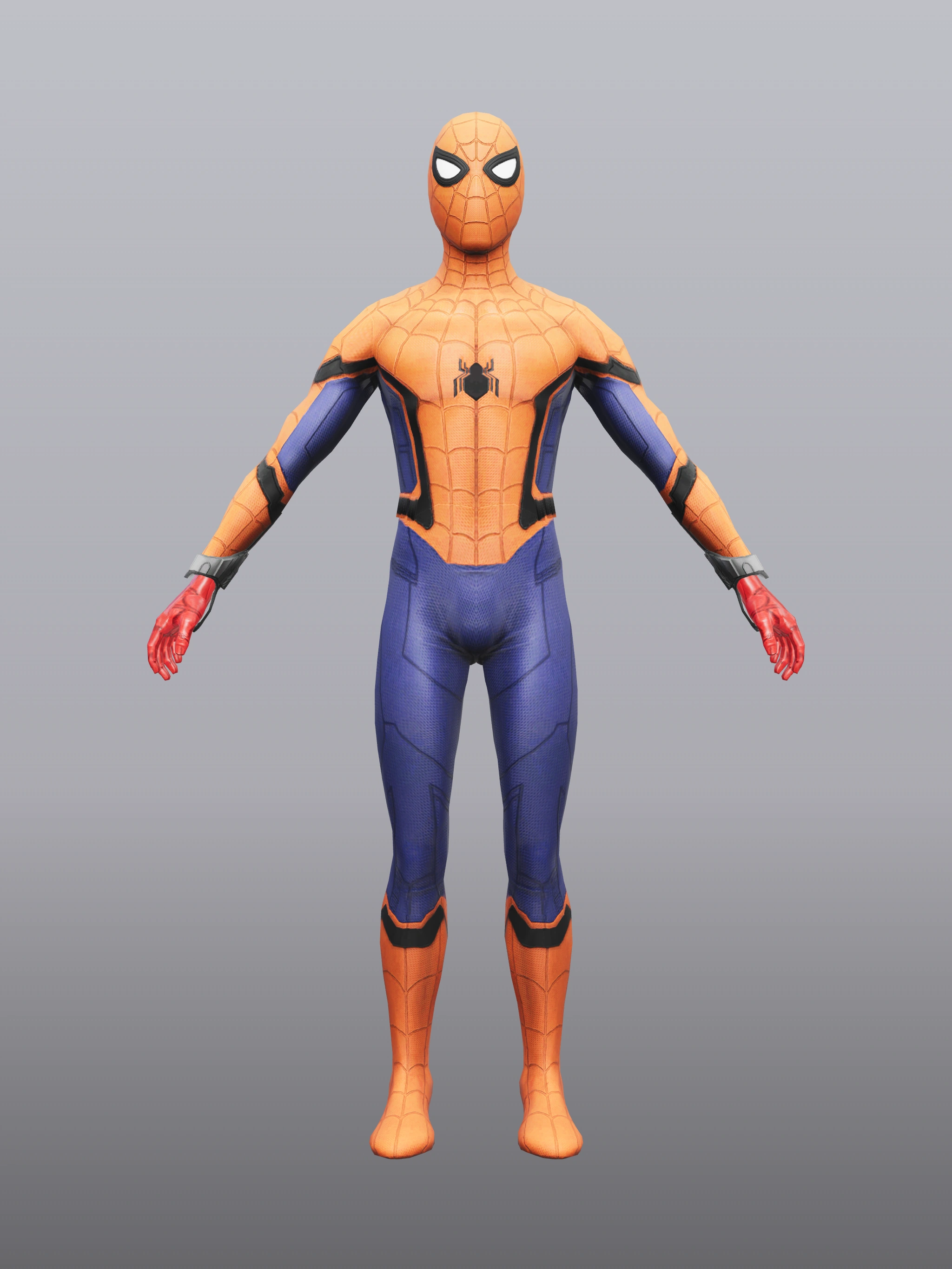 กดเพื่อดูแบบเต็มหน้าจอ Spider-Man (Orange)