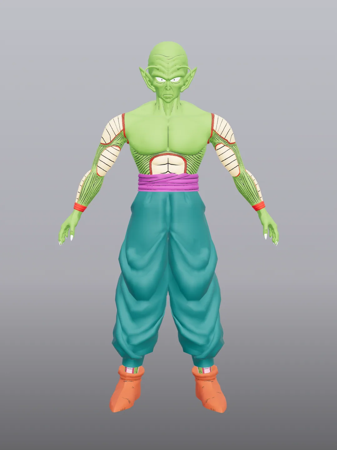 Old King Piccolo không áo choàng (Dragon Ball)