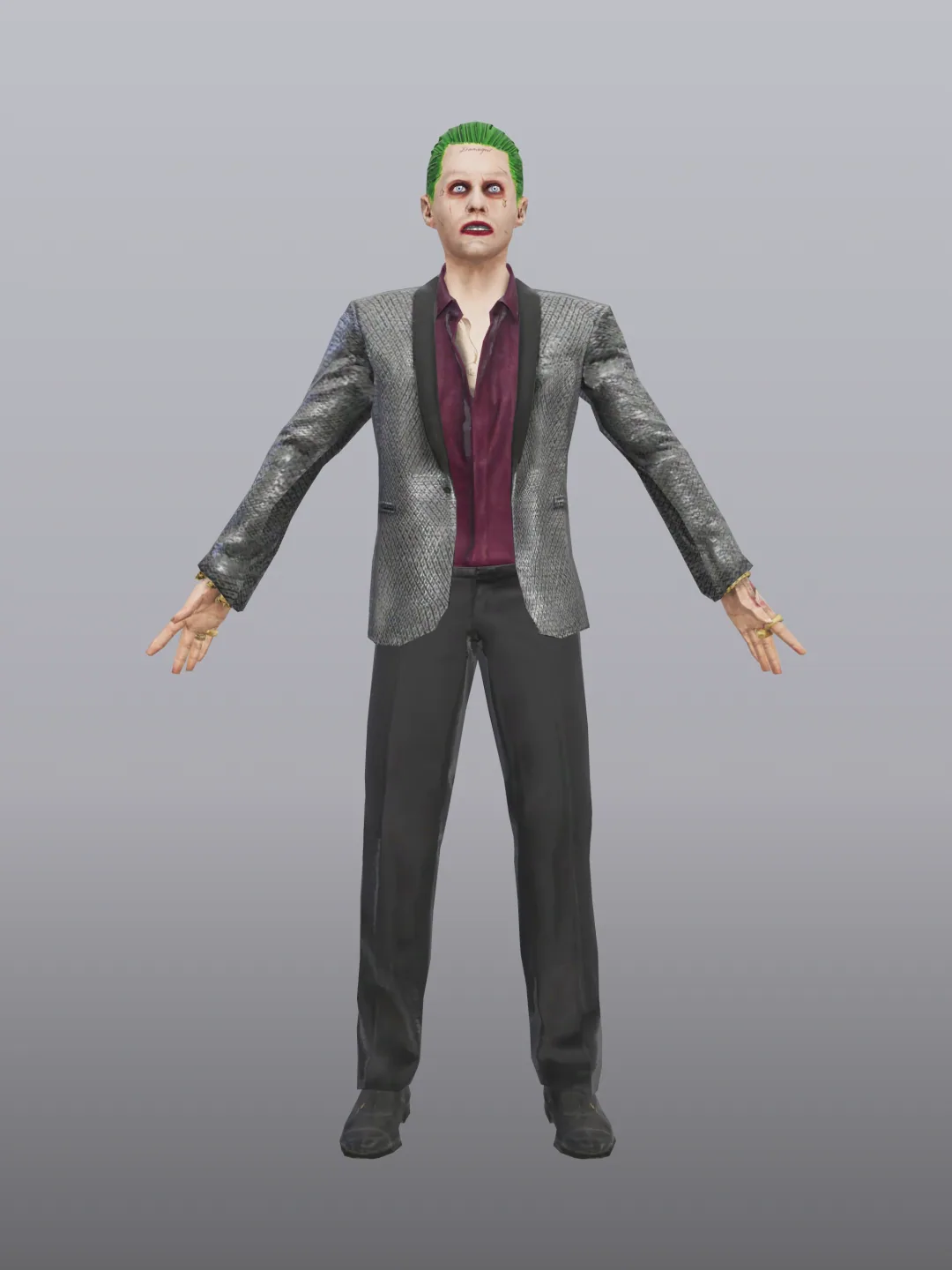 押すとフルスクリーンで表示 Suicide Squad Joker