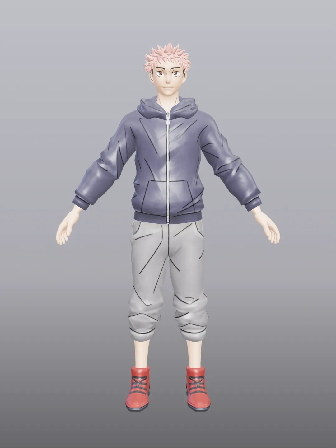 Streetwear Yuji Itadori