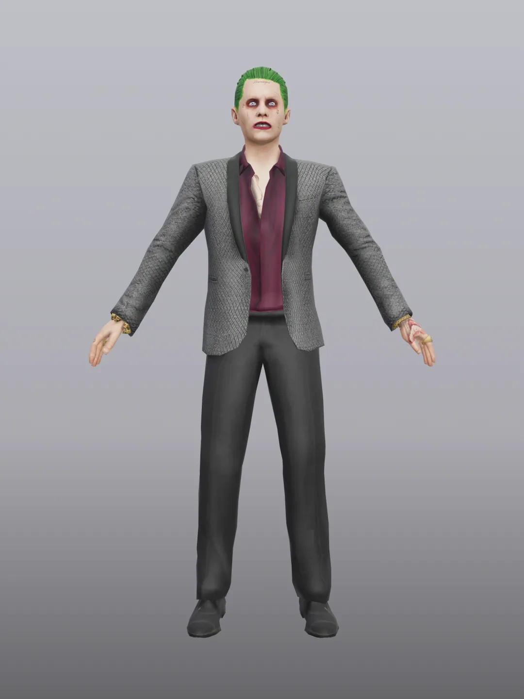 押すとフルスクリーンで表示 Joker Suicide Squad