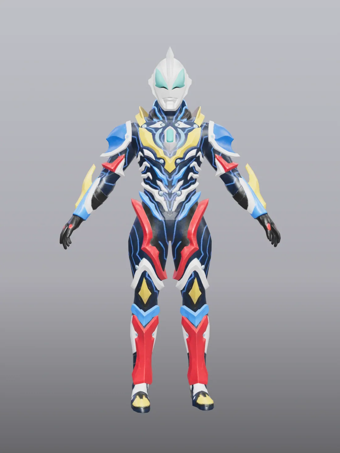 กดเพื่อดูแบบเต็มหน้าจอ Ultraman Geed Galaxy Rising (Khổng lồ 2)