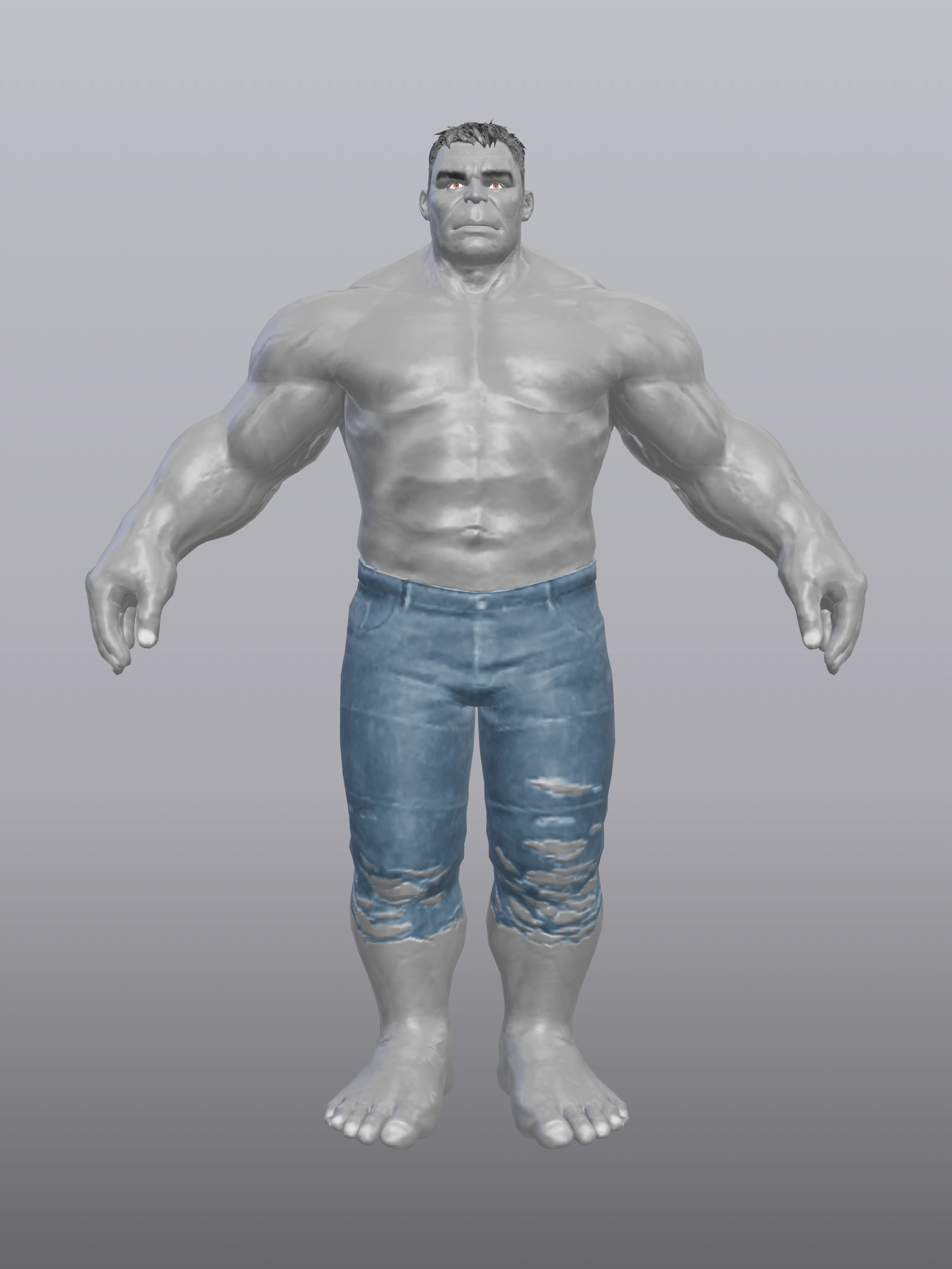Appuyez pour voir en plein écran Gray Hulk