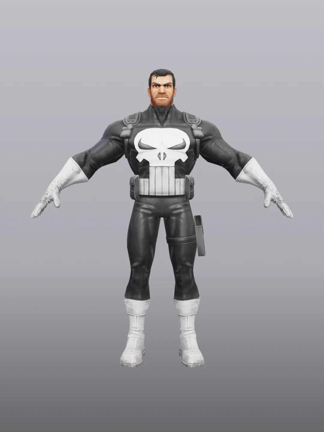 押すとフルスクリーンで表示 The Punisher